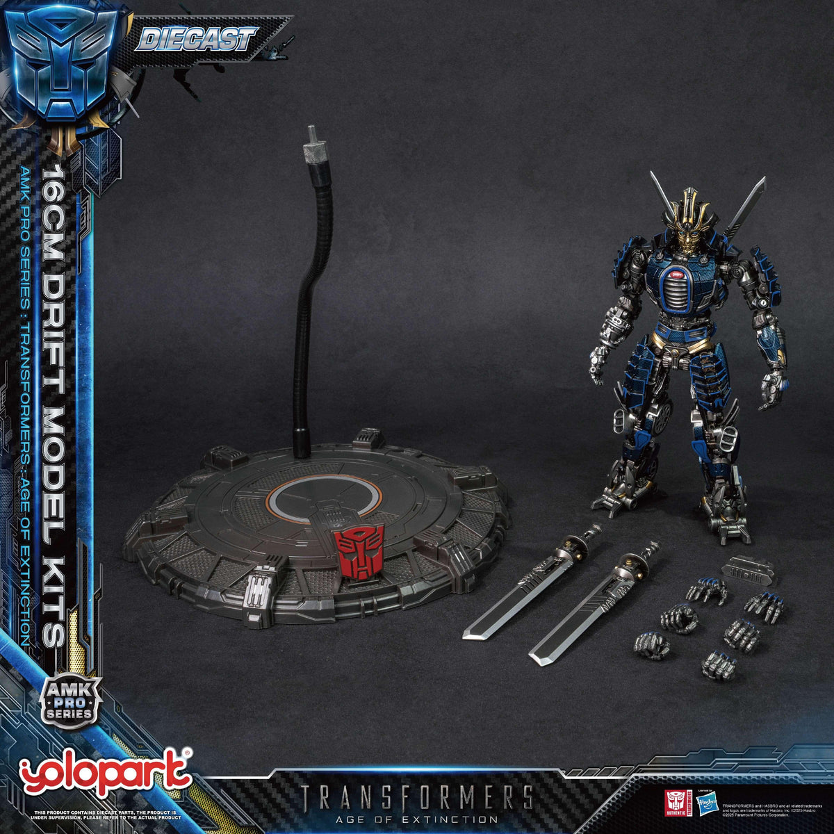 Transformers Age of Extinction Drift Figure - AMK Pro Model Kit