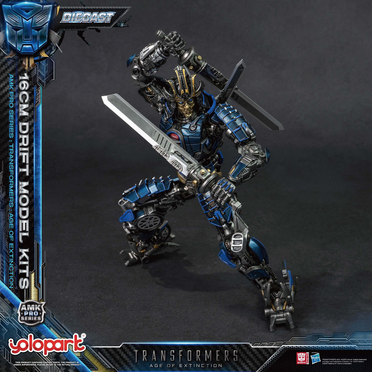 Transformers Age of Extinction Drift Figure - AMK Pro Model Kit