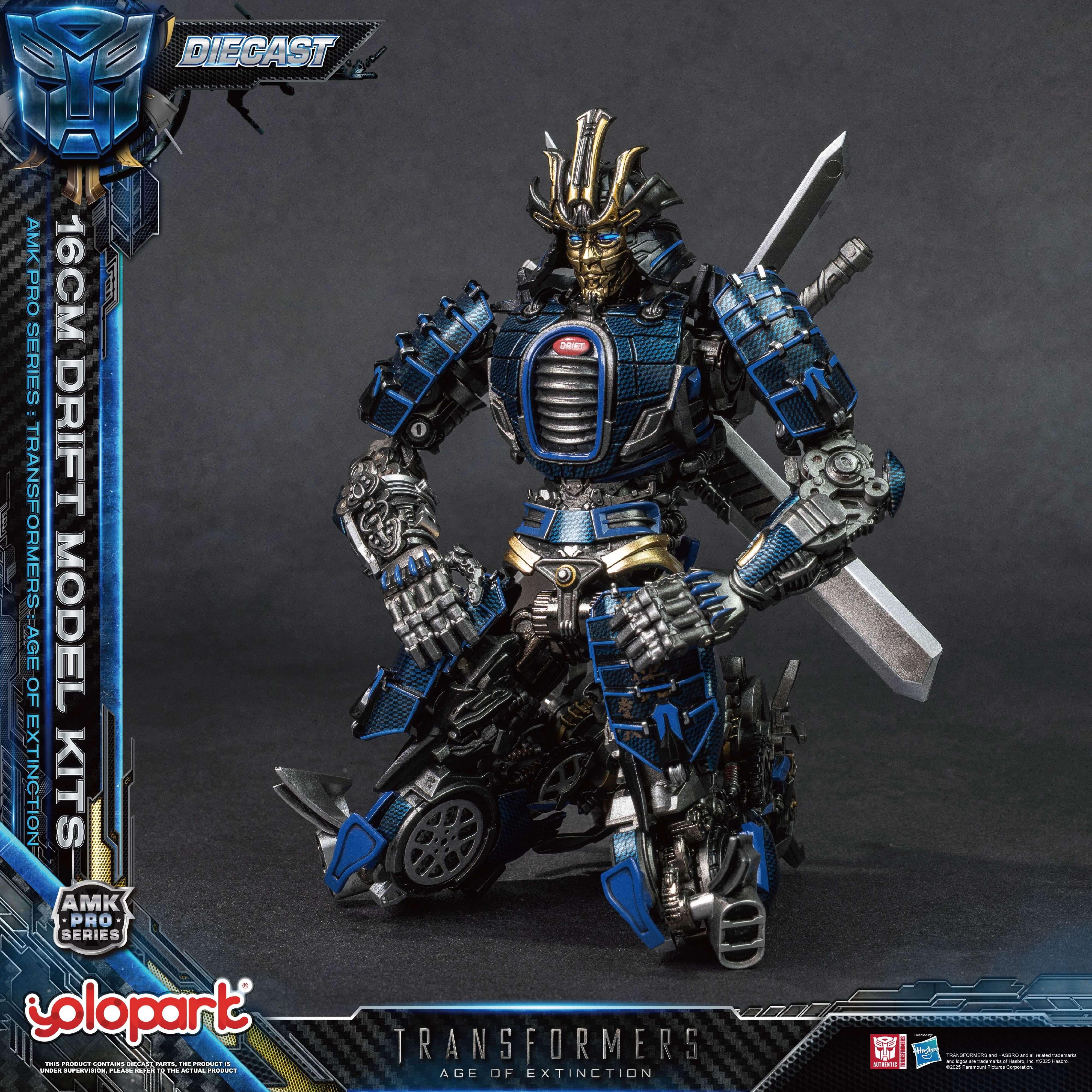 Transformers Age of Extinction Drift Figure - AMK Pro Model Kit