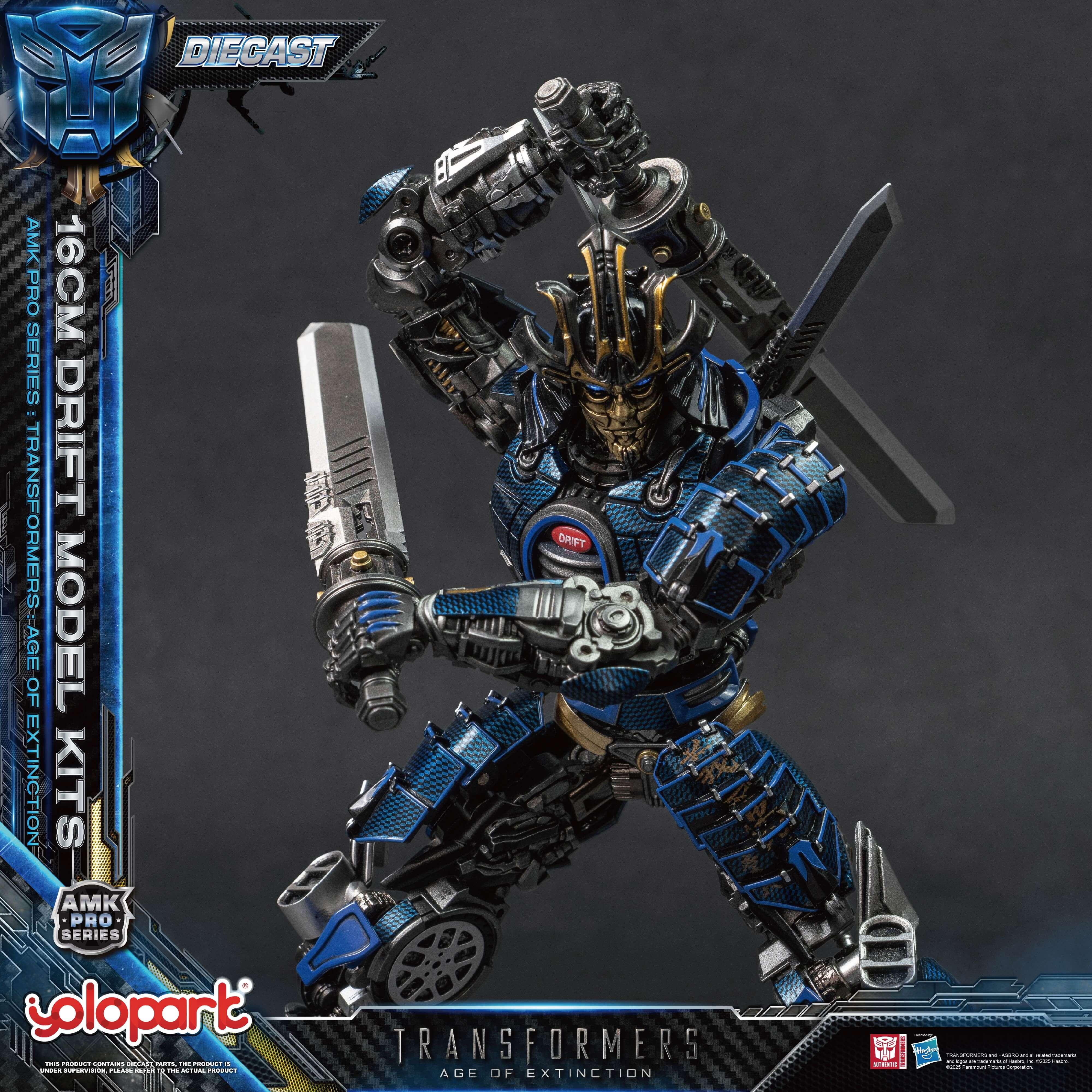 Transformers Age of Extinction Drift Figure - AMK Pro Model Kit