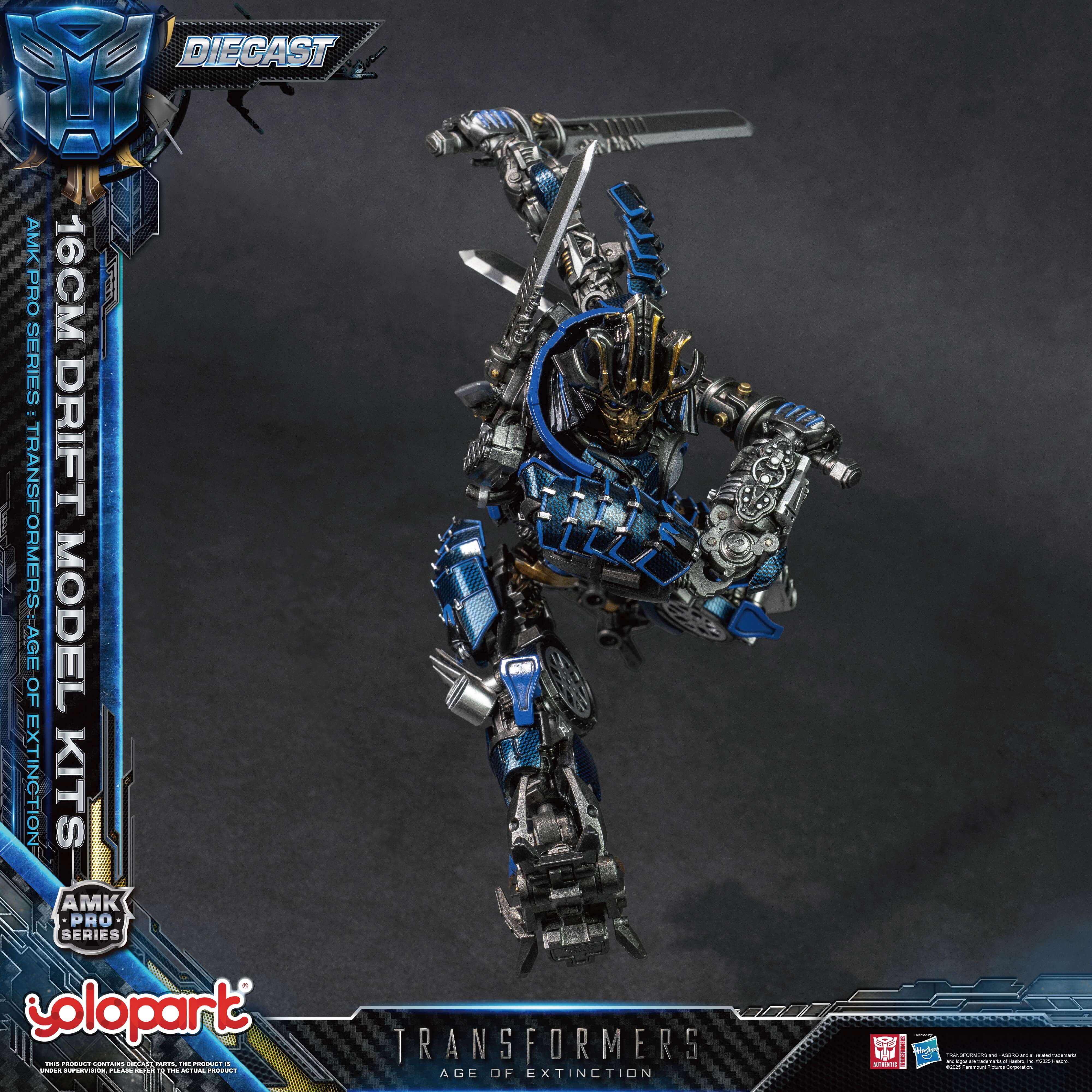 Transformers Age of Extinction Drift Figure - AMK Pro Model Kit