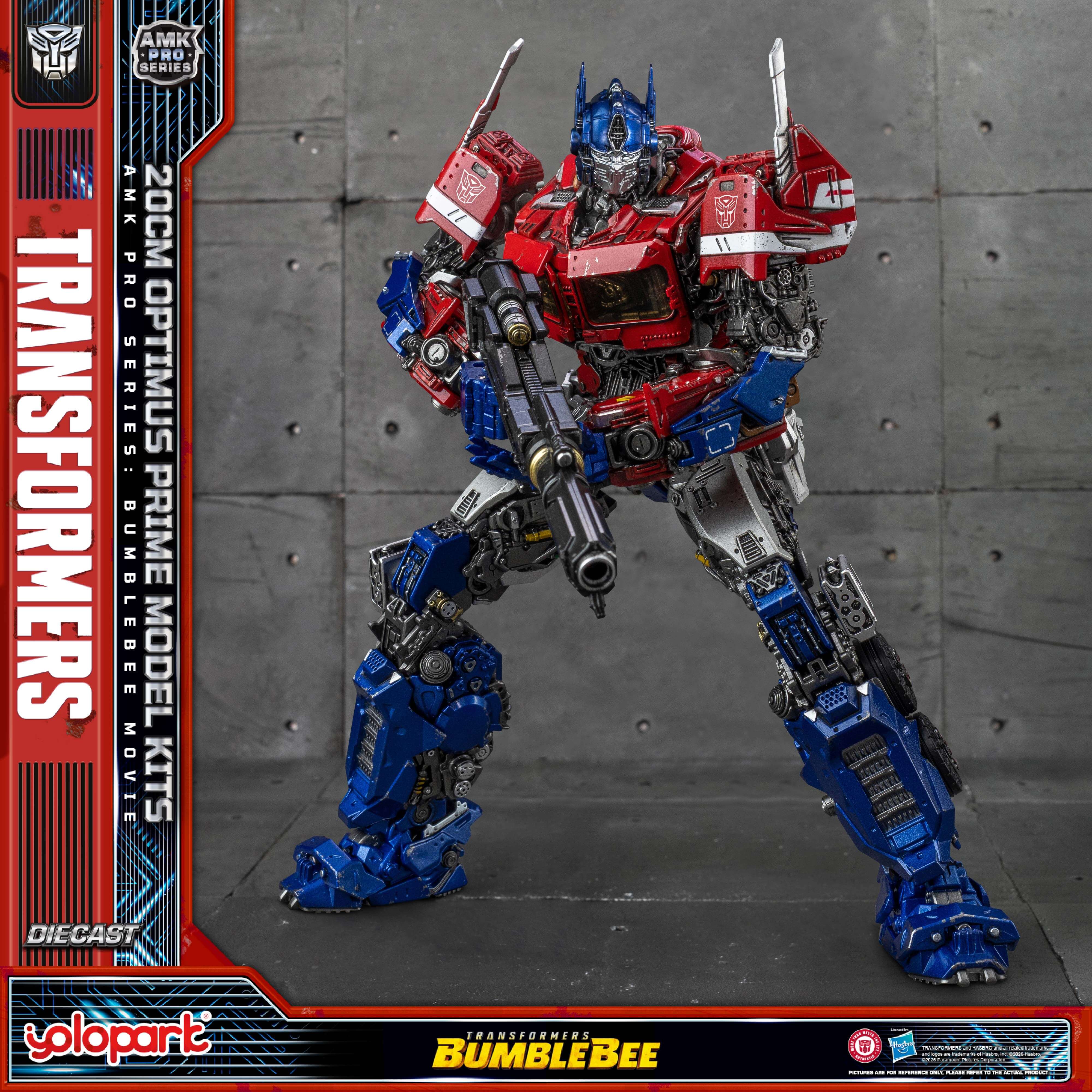 Transformers: Bumblebee - 20cm Optimus Prime Model Kit - AMK PRO Series