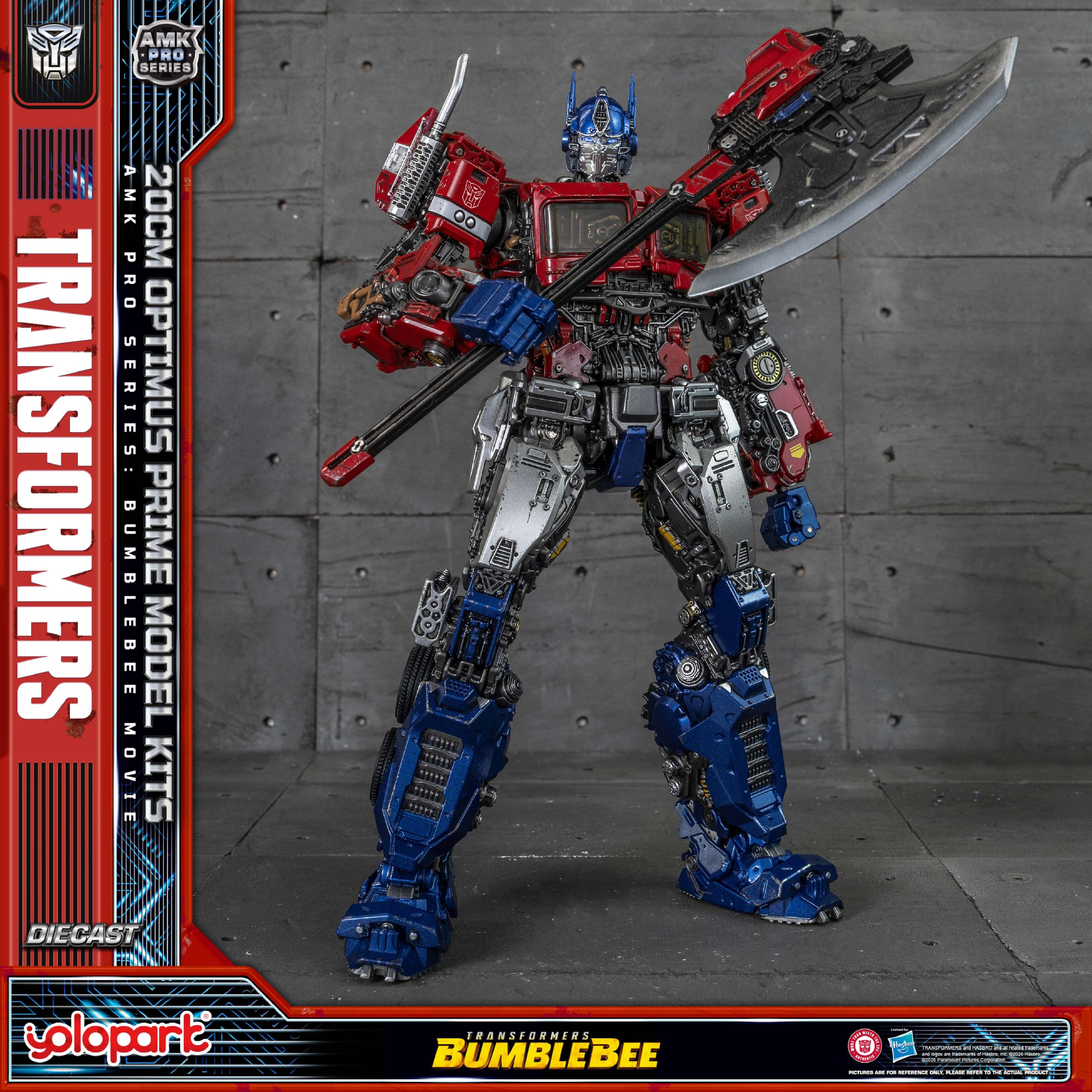 Transformers: Bumblebee - 20cm Optimus Prime Model Kit - AMK PRO Series