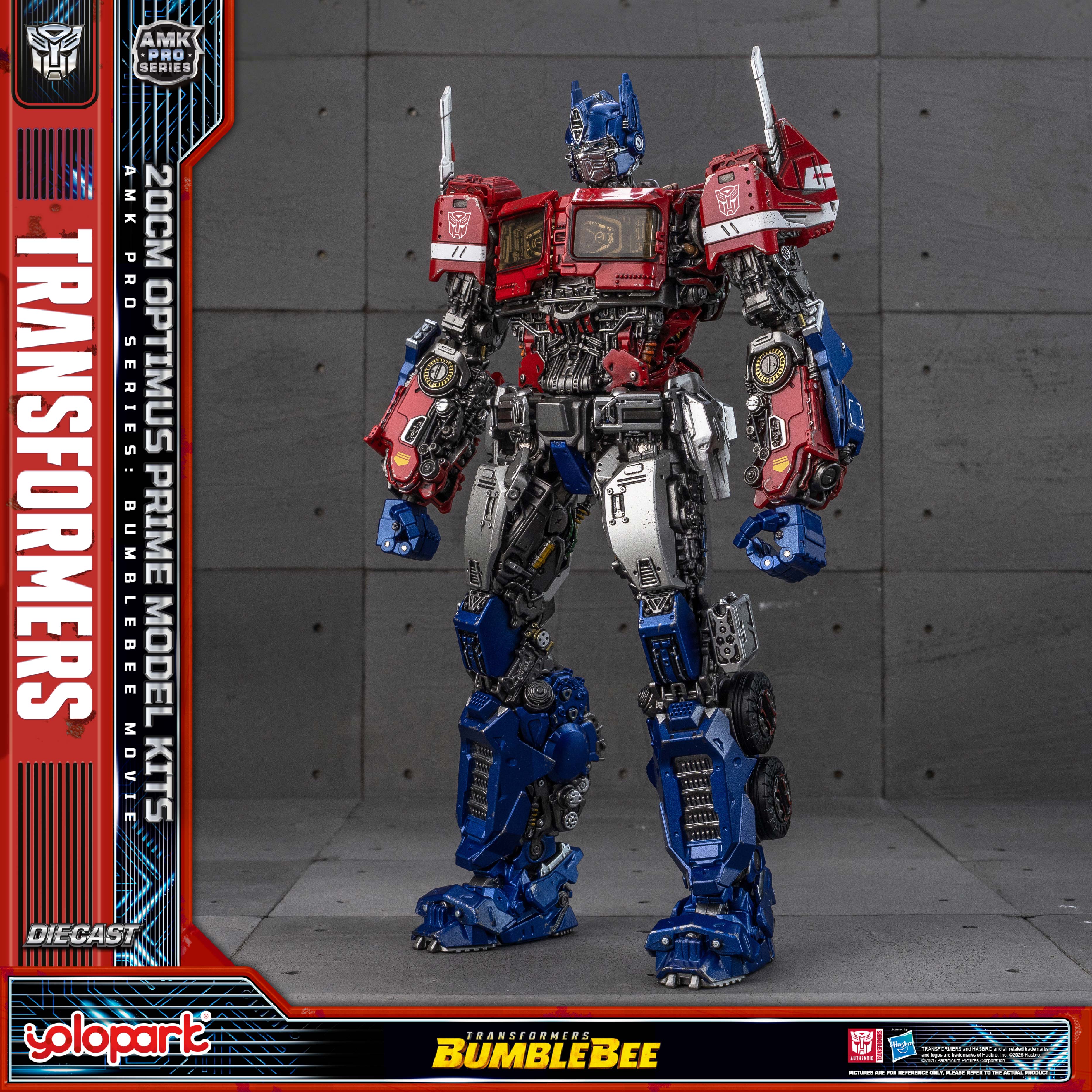 Transformers: Bumblebee - 20cm Optimus Prime Model Kit - AMK PRO Series