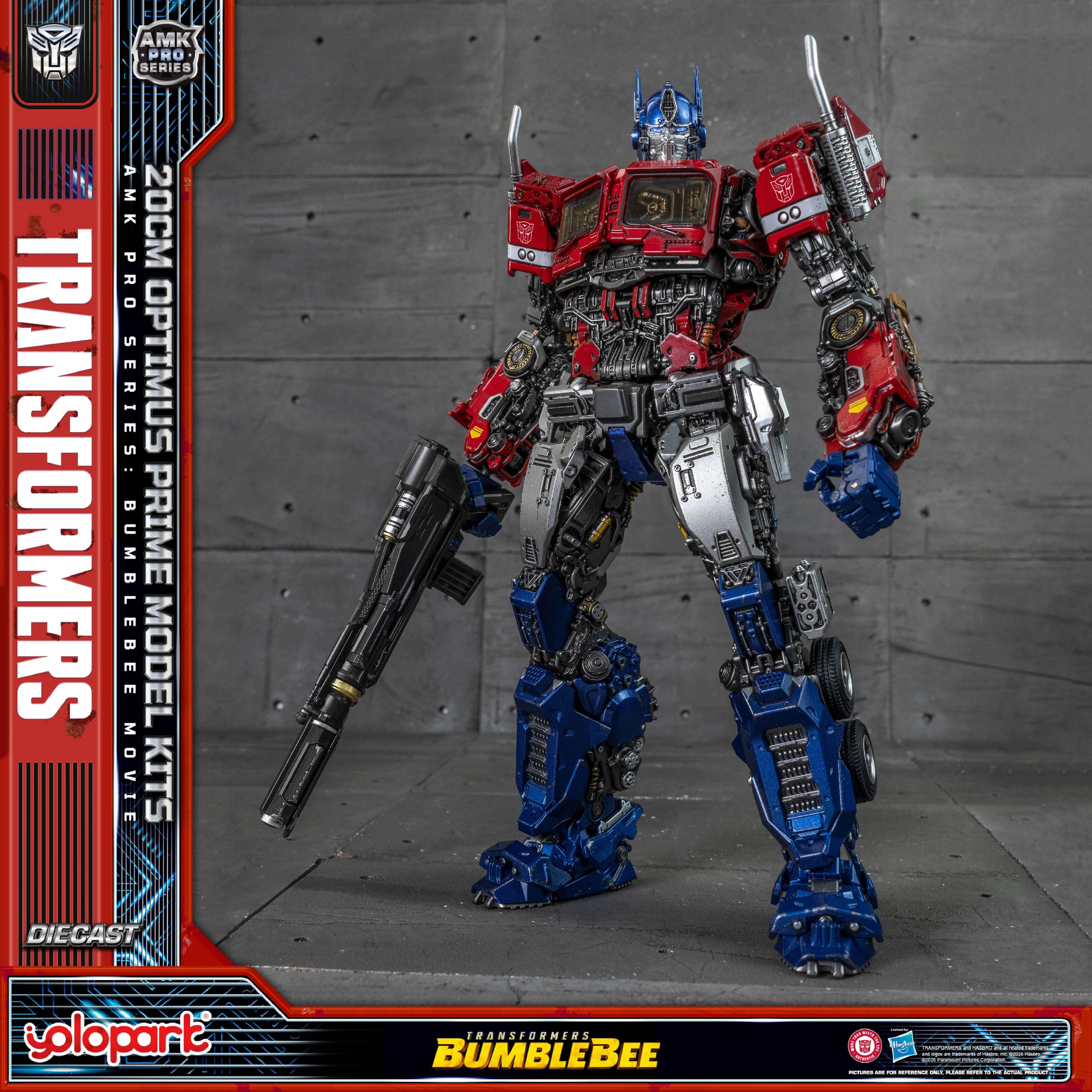 Transformers: Bumblebee - 20cm Optimus Prime Model Kit - AMK PRO Series