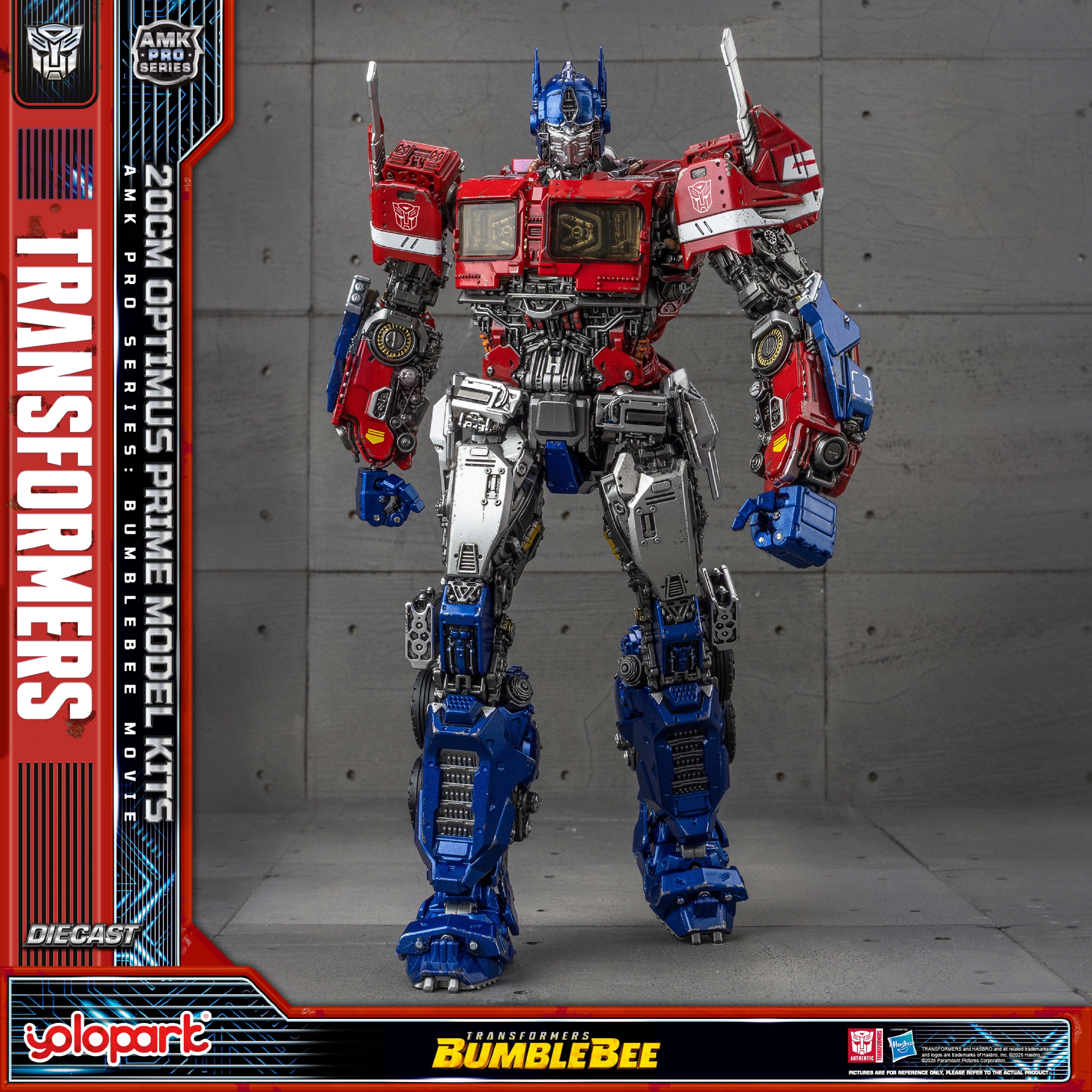 Transformers: Bumblebee - 20cm Optimus Prime Model Kit - AMK PRO Series