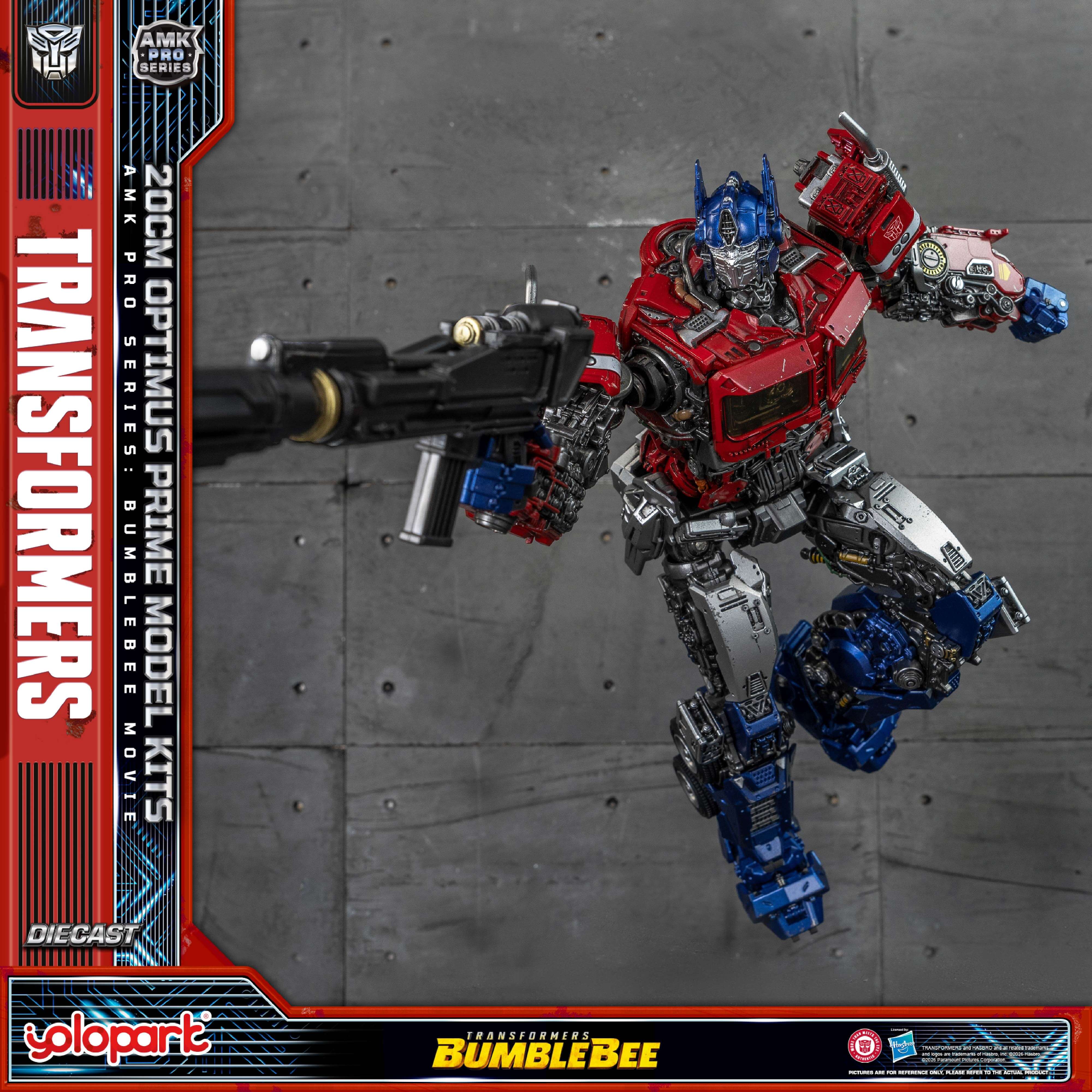 Transformers: Bumblebee - 20cm Optimus Prime Model Kit - AMK PRO Series