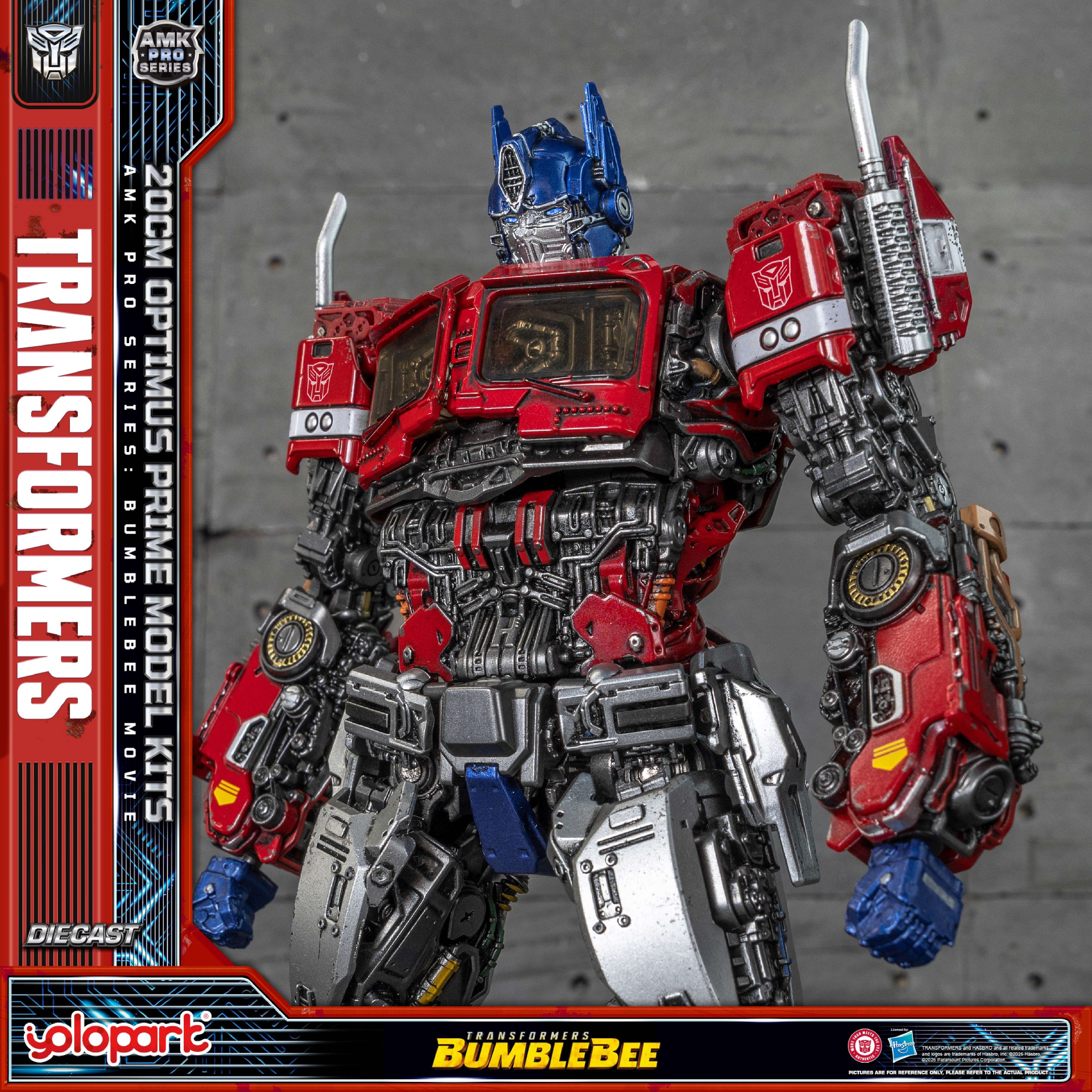 Transformers: Bumblebee - 20cm Optimus Prime Model Kit - AMK PRO Series
