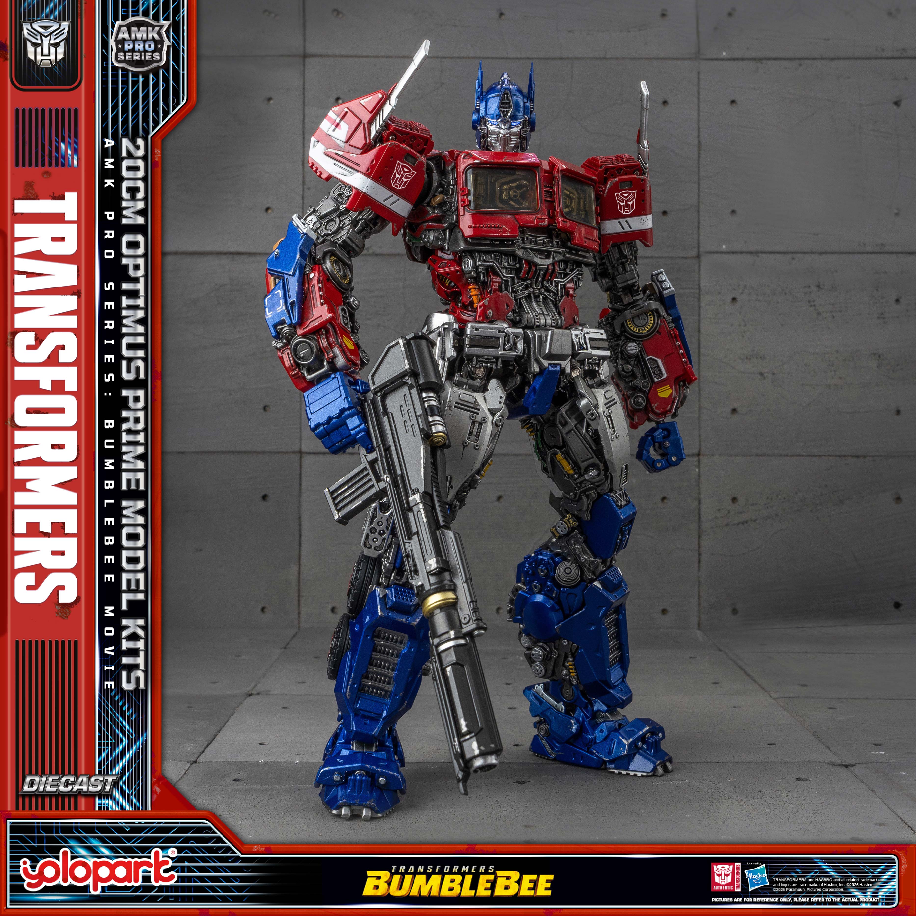Transformers: Bumblebee - 20cm Optimus Prime Model Kit - AMK PRO Series
