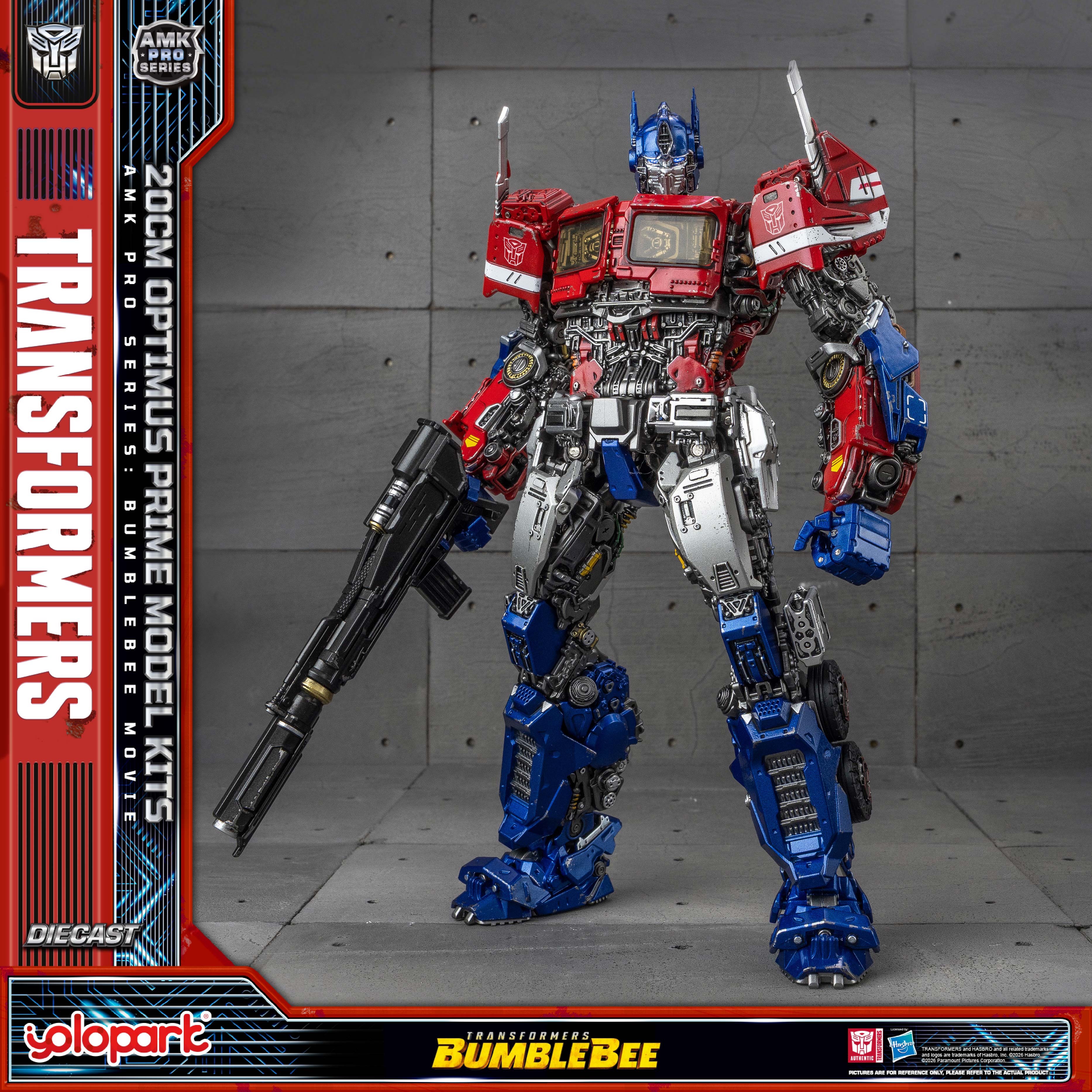 Transformers: Bumblebee - 20cm Optimus Prime Model Kit - AMK PRO Series