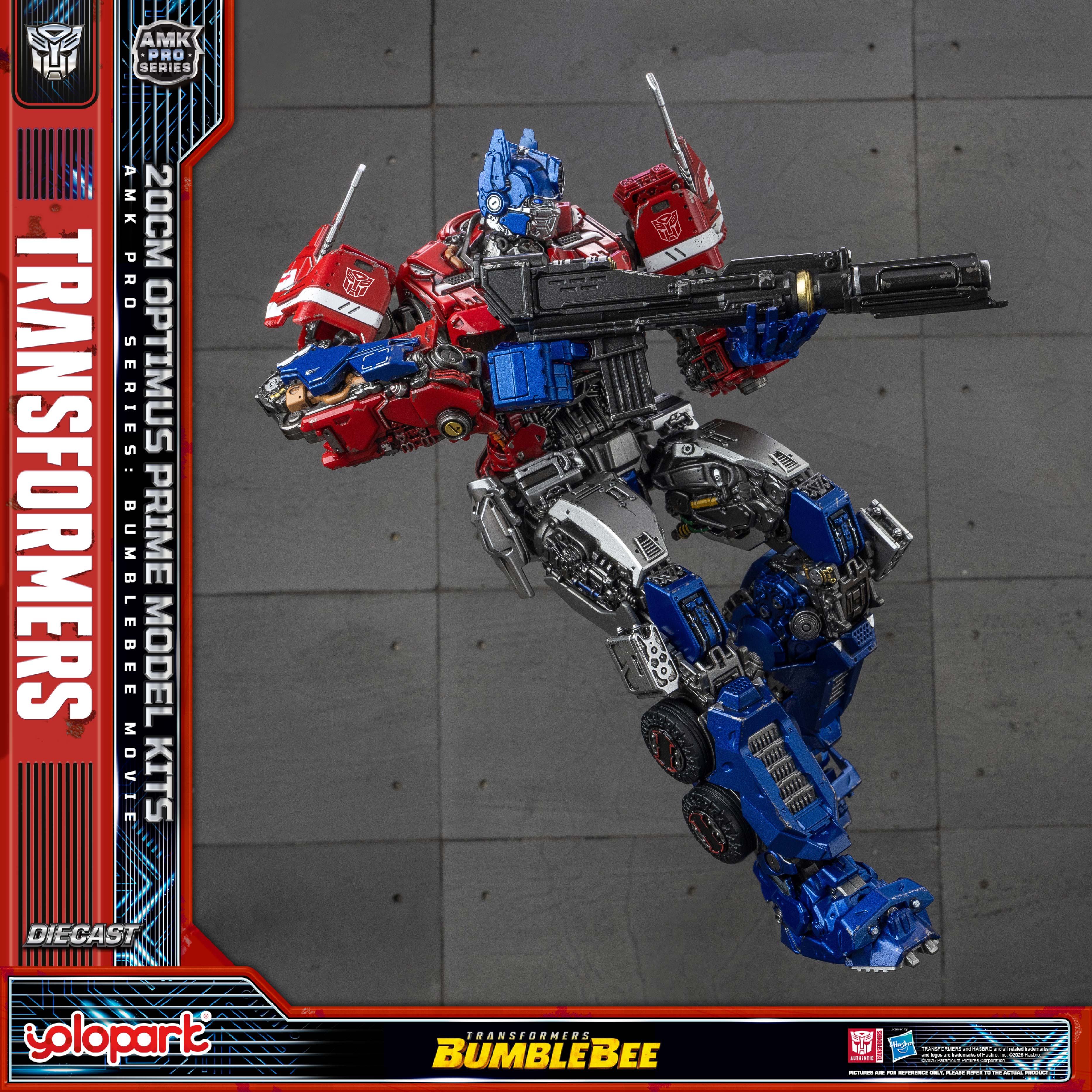 Transformers: Bumblebee - 20cm Optimus Prime Model Kit - AMK PRO Series