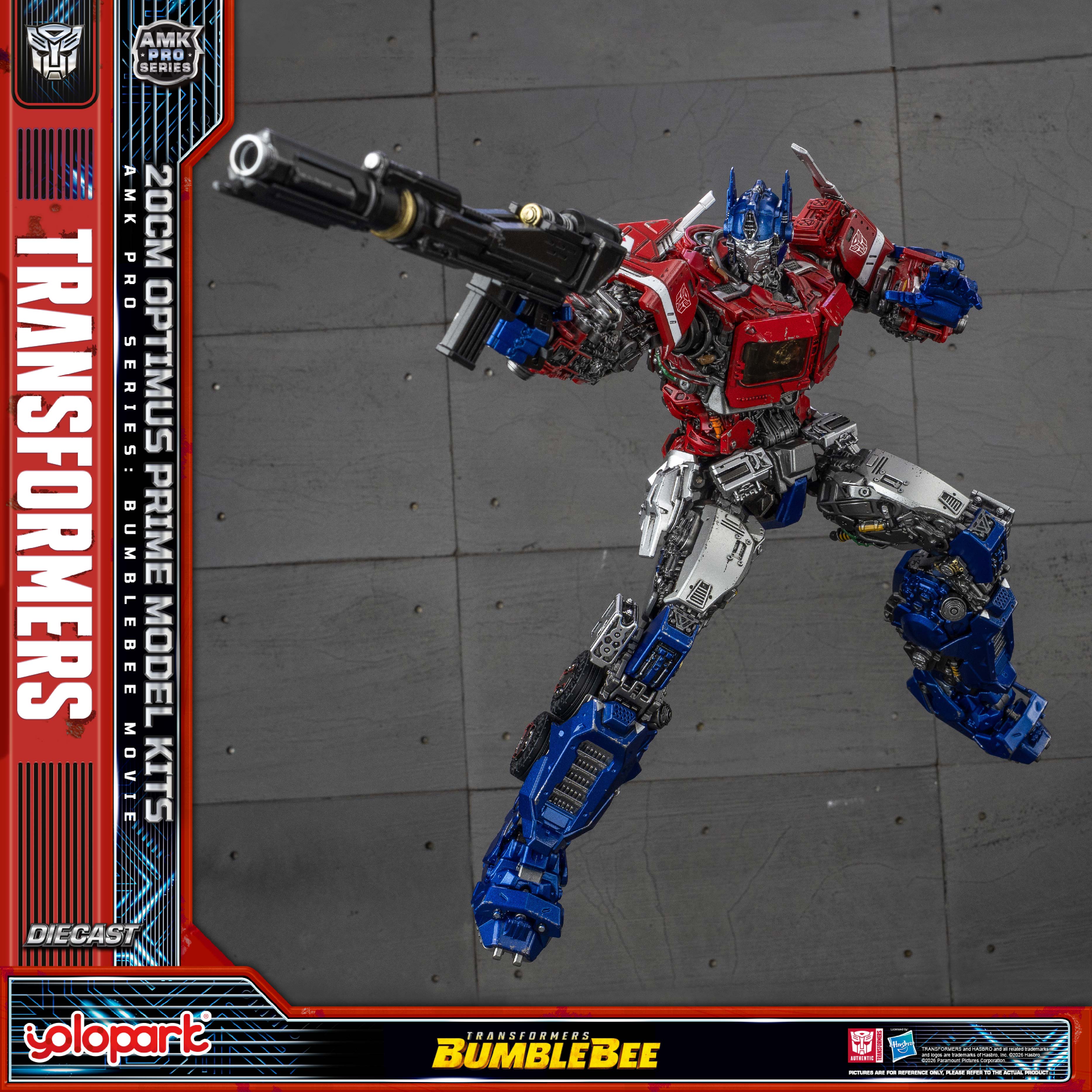 Transformers: Bumblebee - 20cm Optimus Prime Model Kit - AMK PRO Series