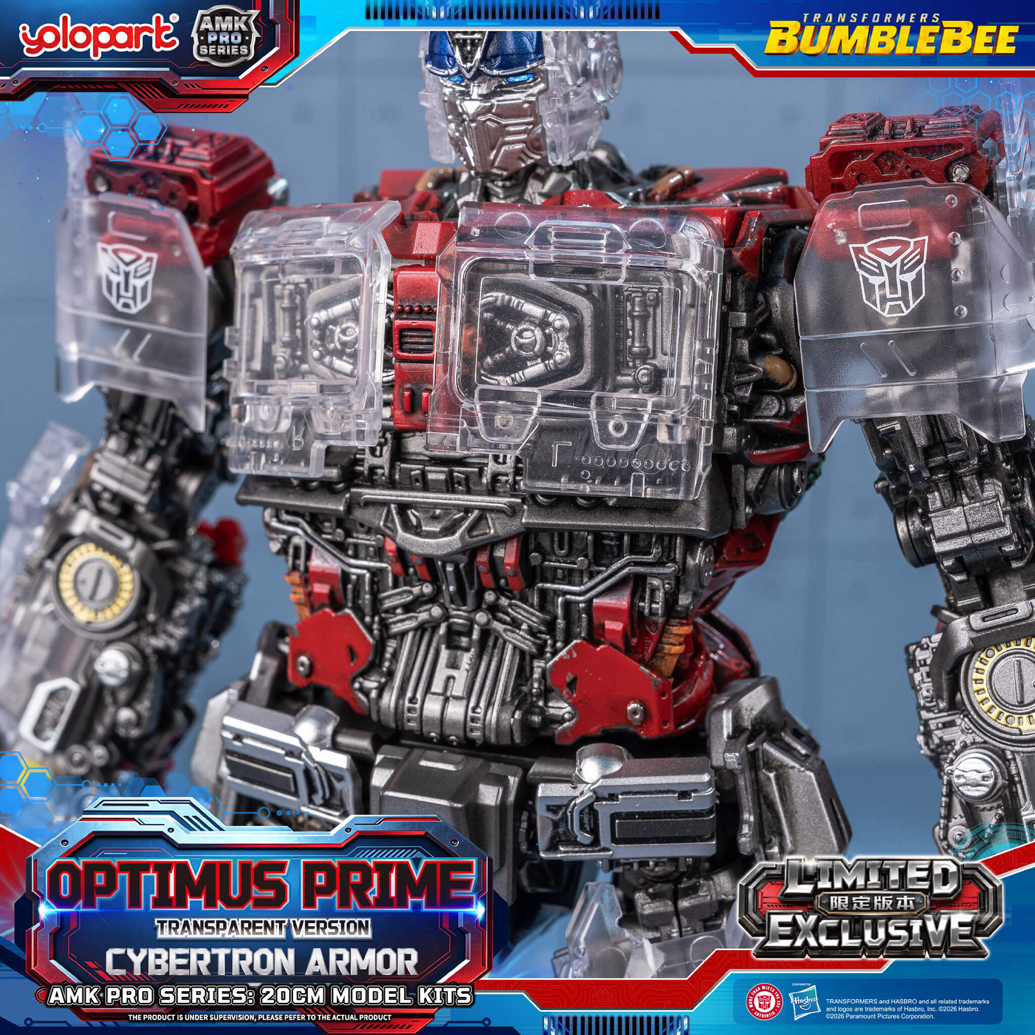 Transformers BBM Optimus Prime Model Kit - YOLOPARK AMK Pro Series