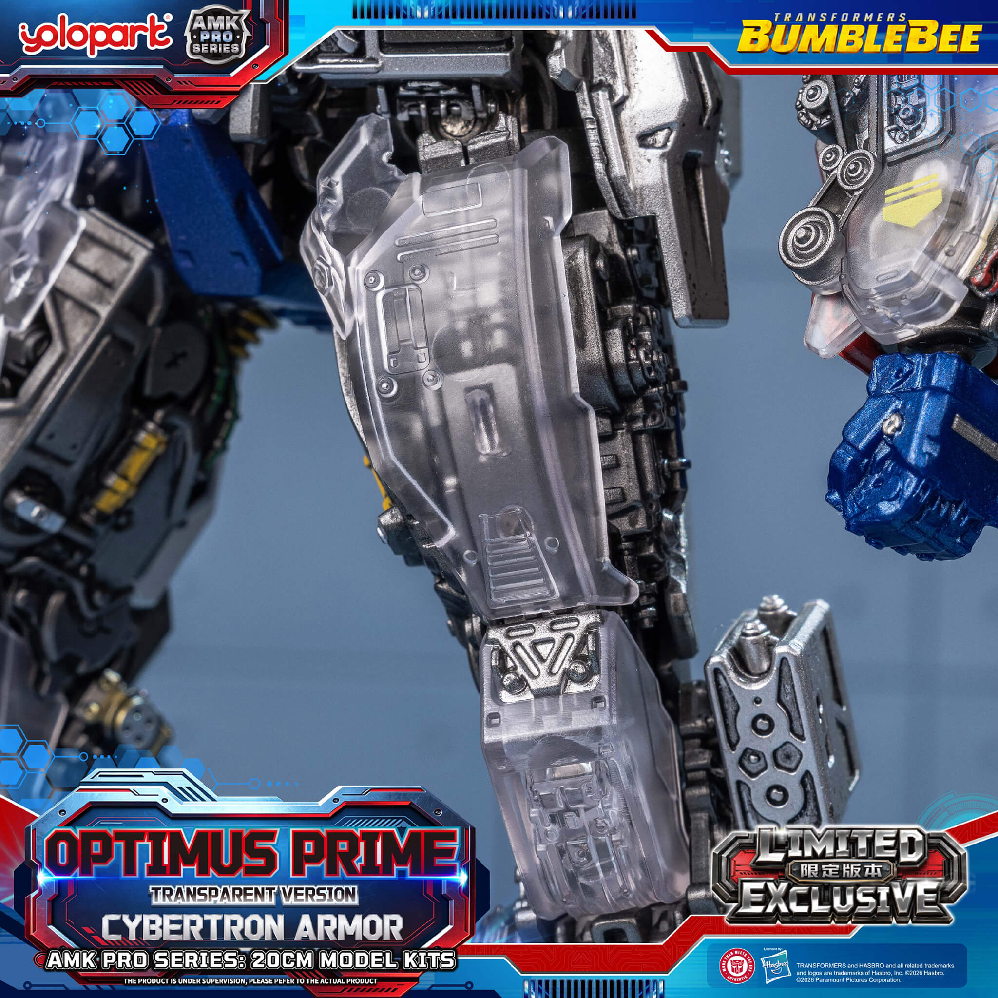 Transformers BBM Optimus Prime Model Kit - YOLOPARK AMK Pro Series