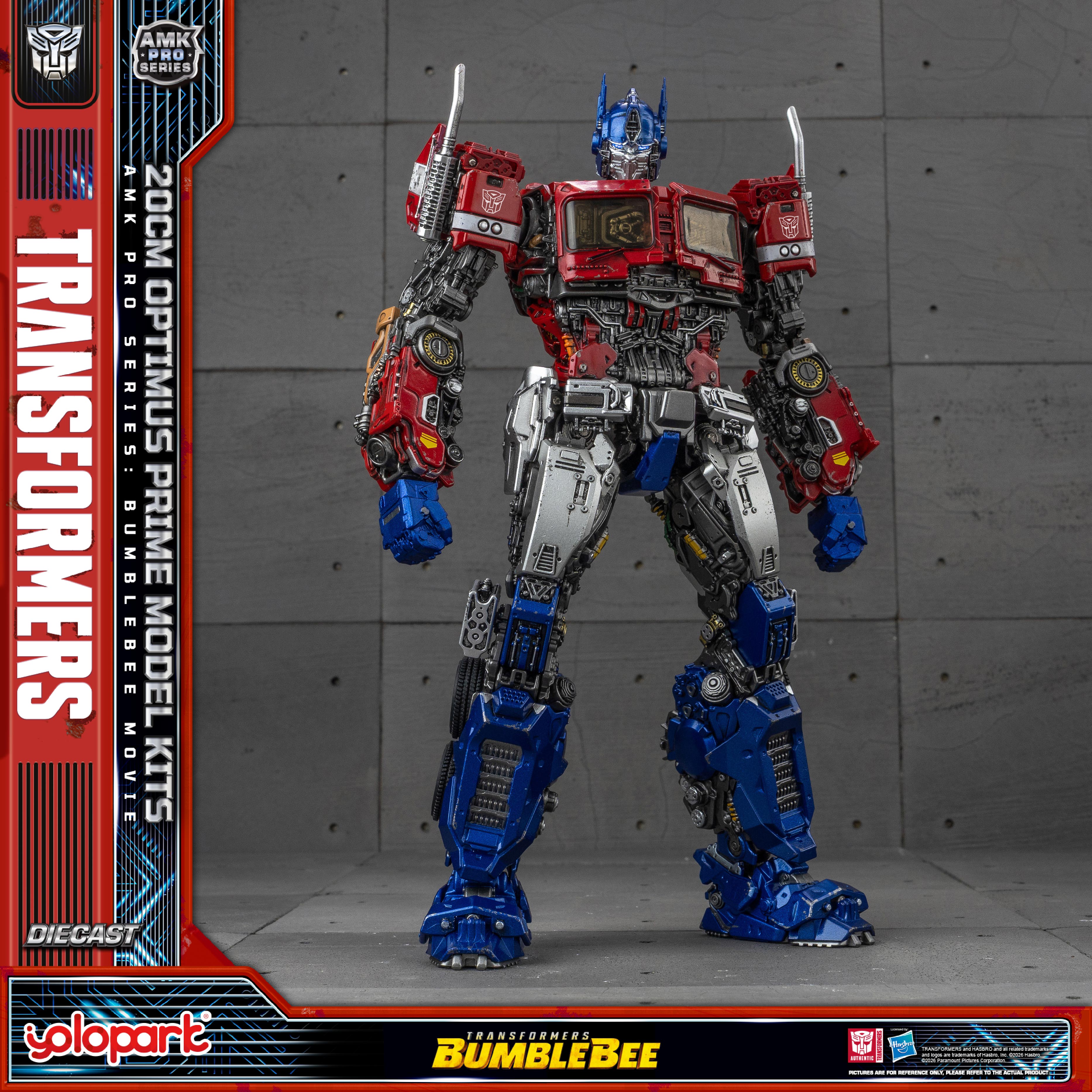 Transformers: Bumblebee - 20cm Optimus Prime Model Kit - AMK PRO Series
