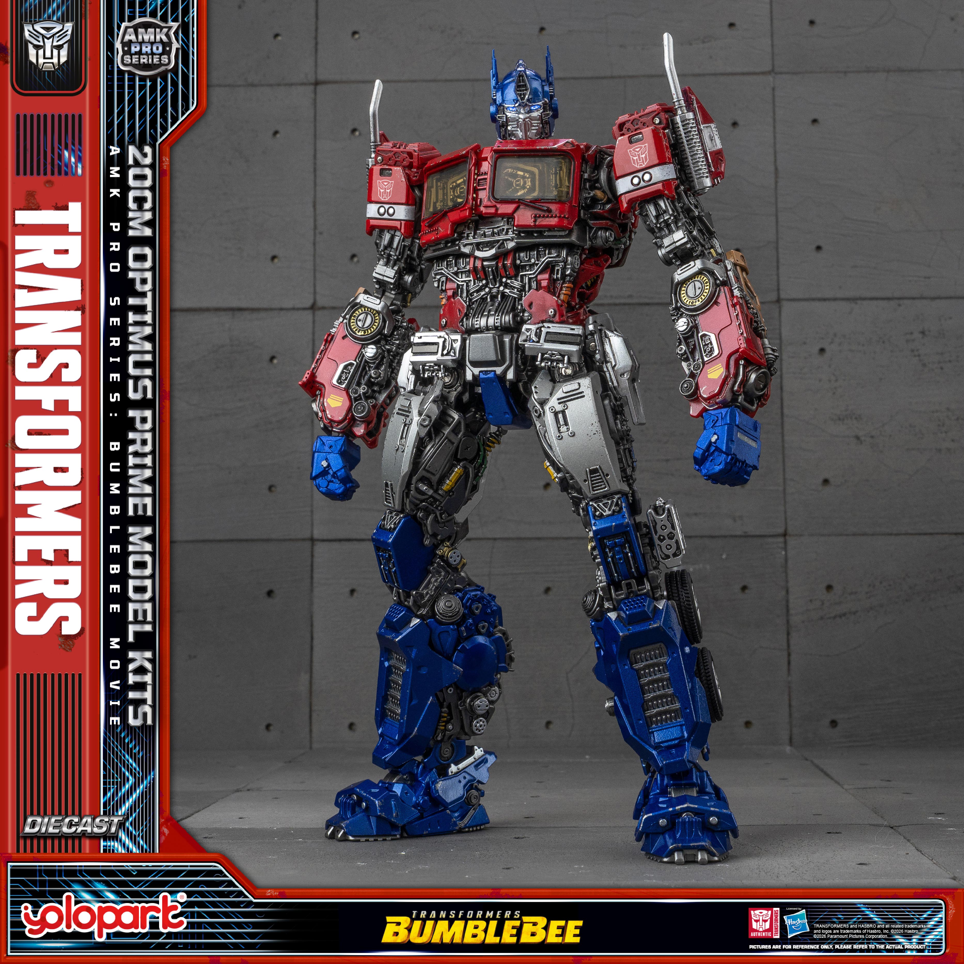 Transformers: Bumblebee - 20cm Optimus Prime Model Kit - AMK PRO Series
