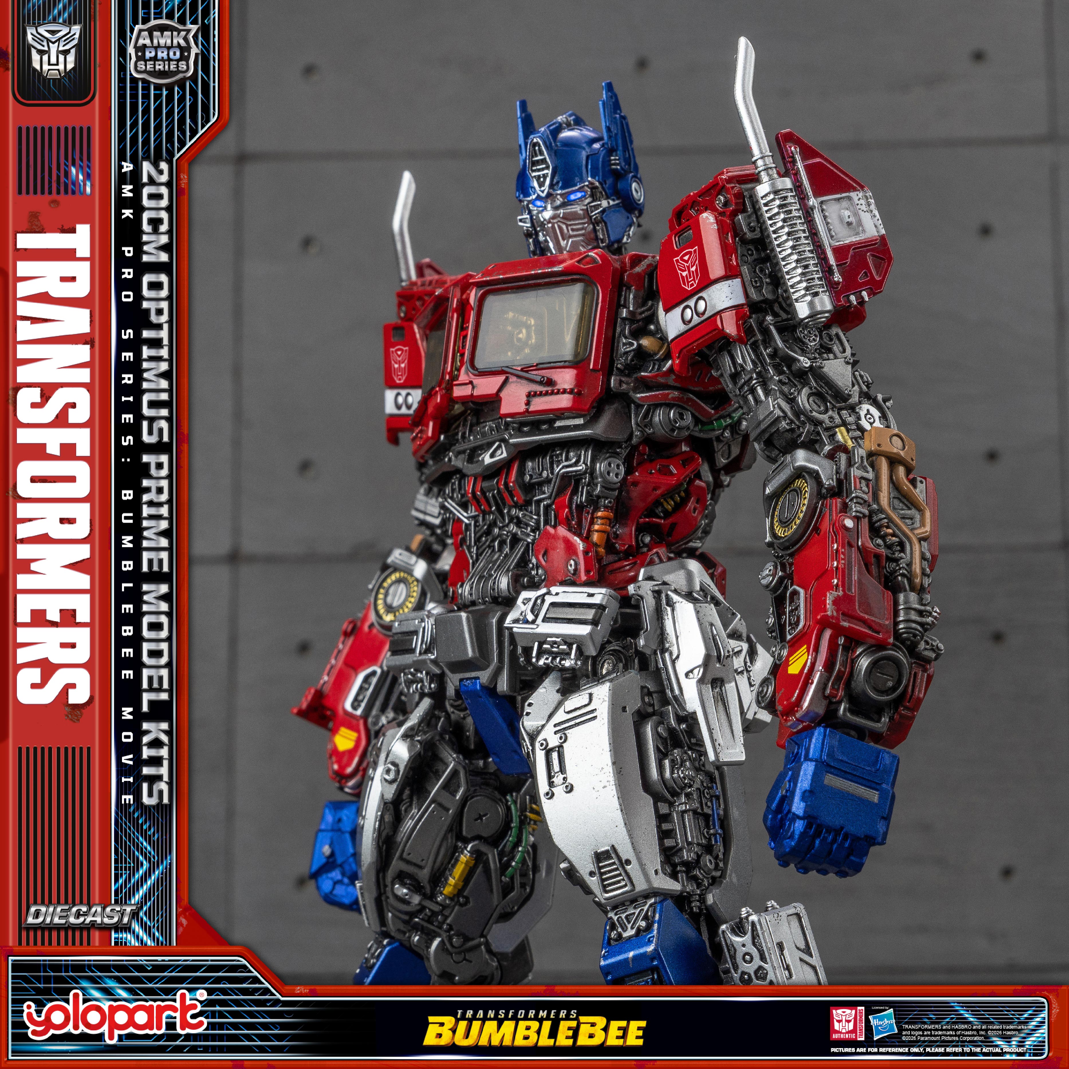 Transformers: Bumblebee - 20cm Optimus Prime Model Kit - AMK PRO Series