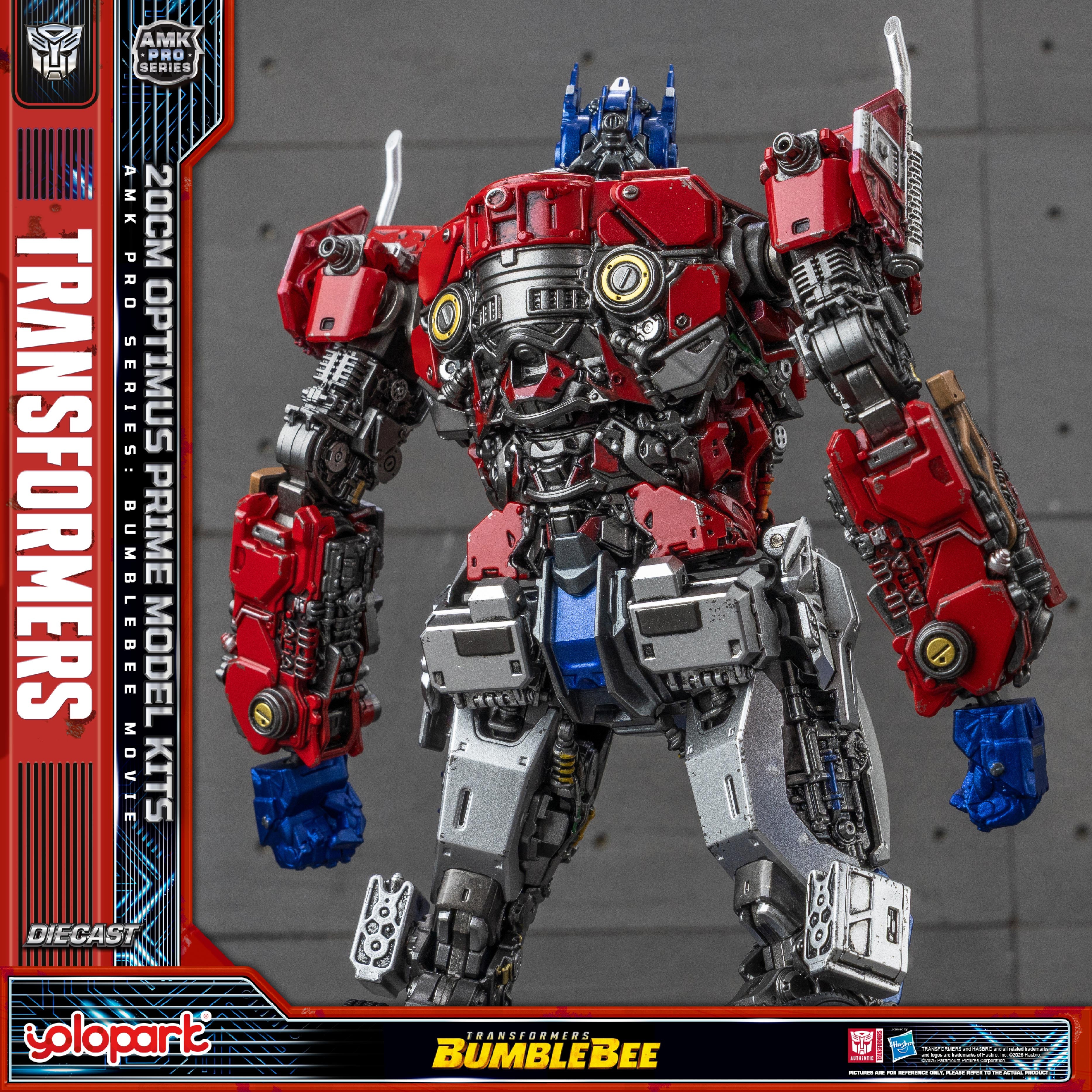 Transformers: Bumblebee - 20cm Optimus Prime Model Kit - AMK PRO Series