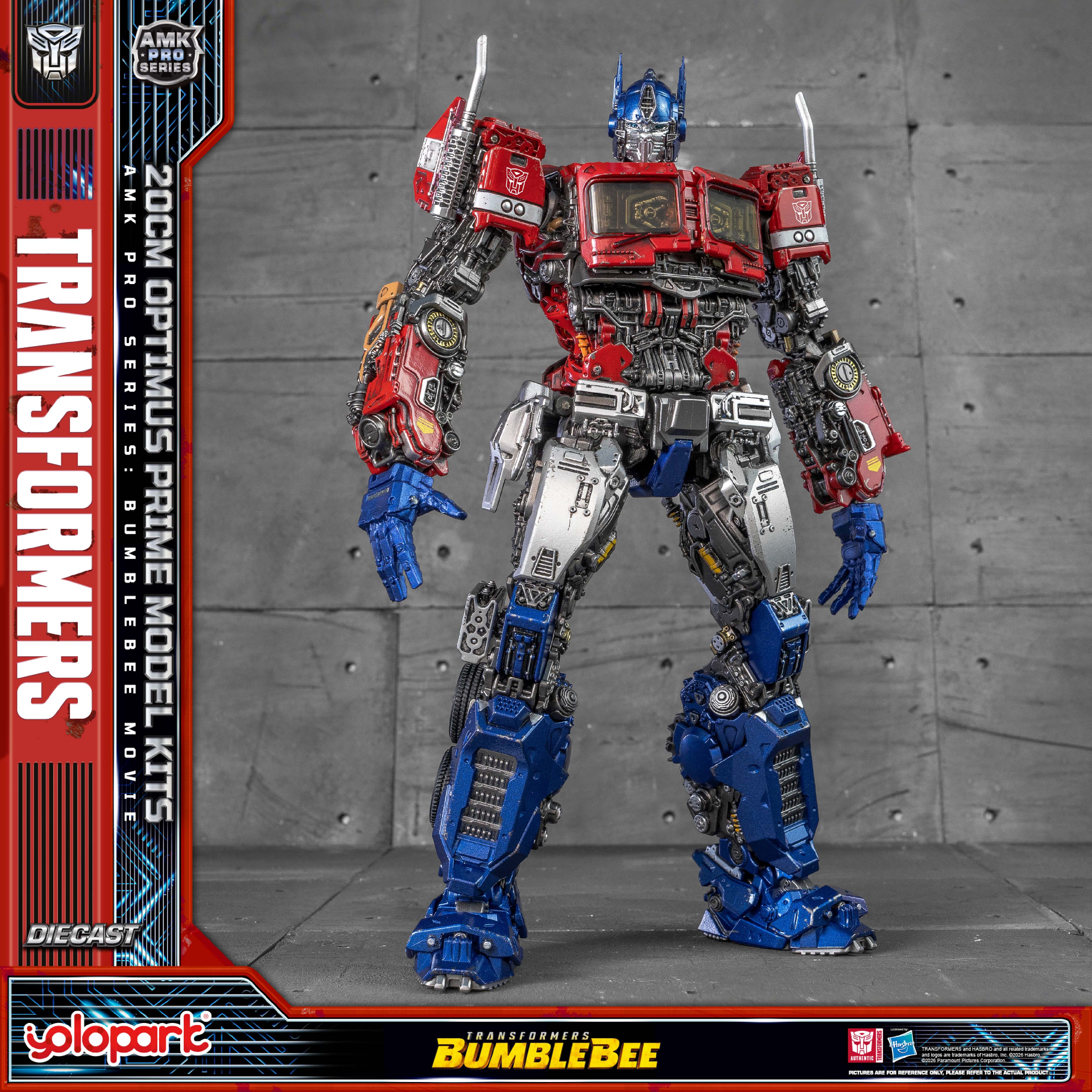 Transformers: Bumblebee - 20cm Optimus Prime Model Kit - AMK PRO Series