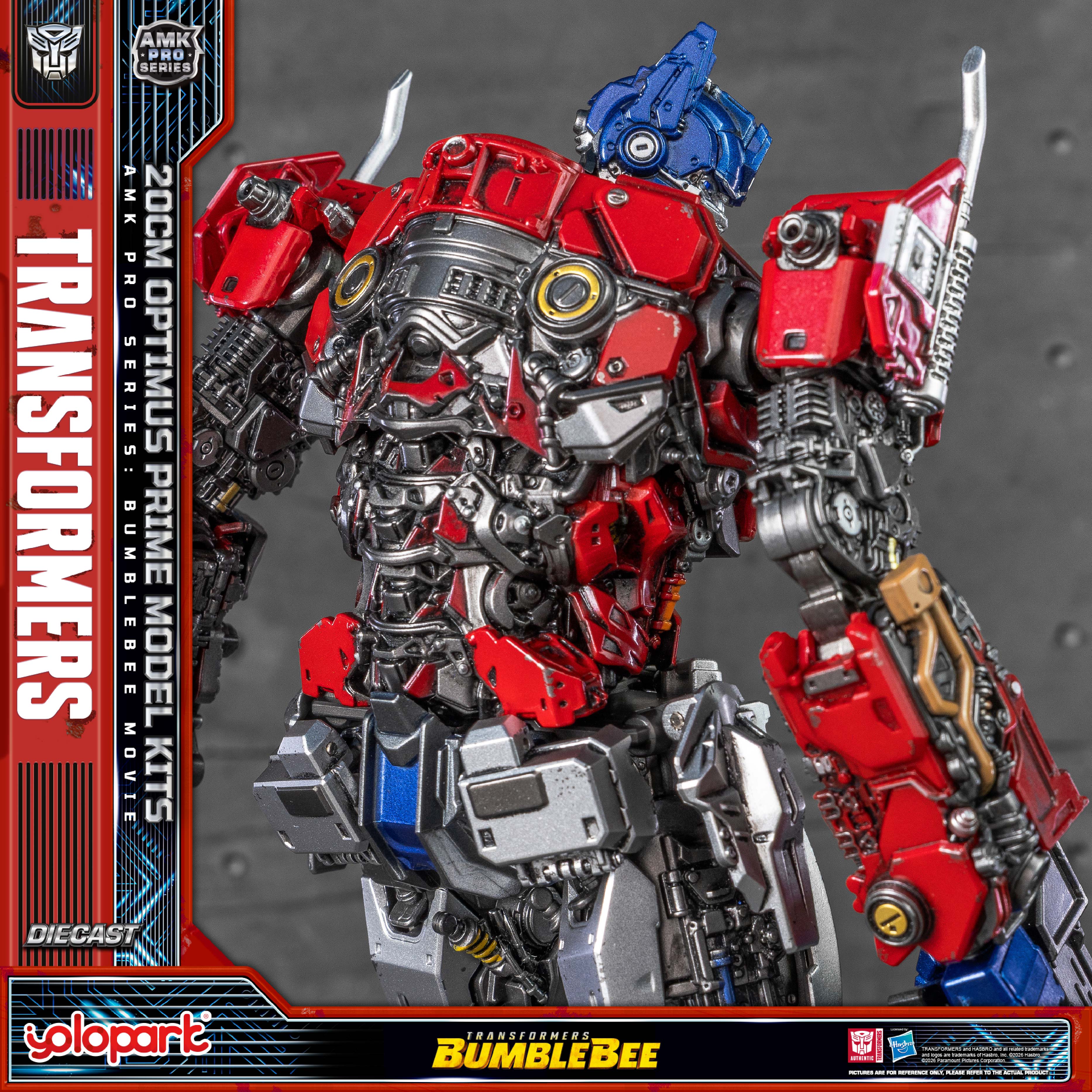 Transformers: Bumblebee - 20cm Optimus Prime Model Kit - AMK PRO Series
