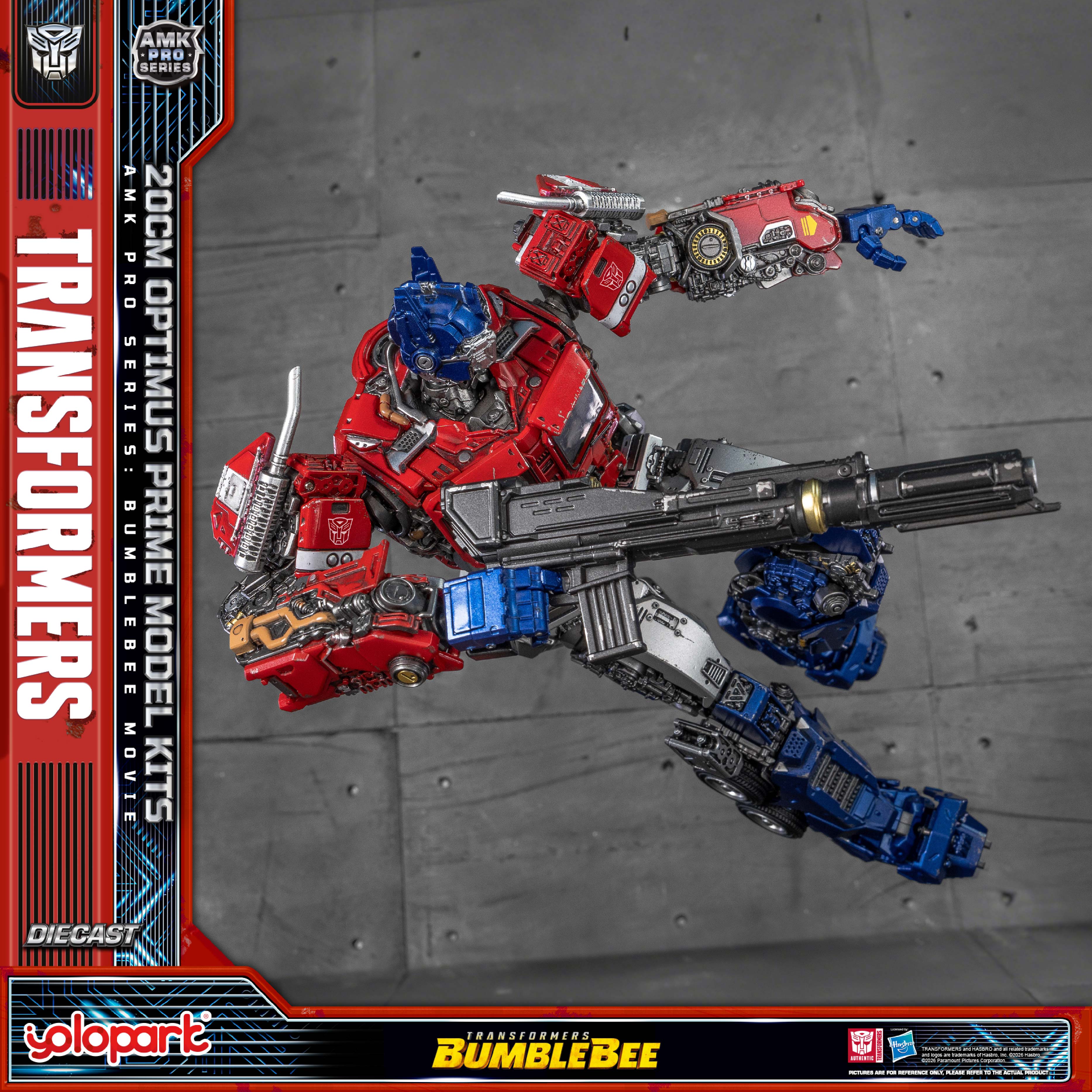 Transformers: Bumblebee - 20cm Optimus Prime Model Kit - AMK PRO Series