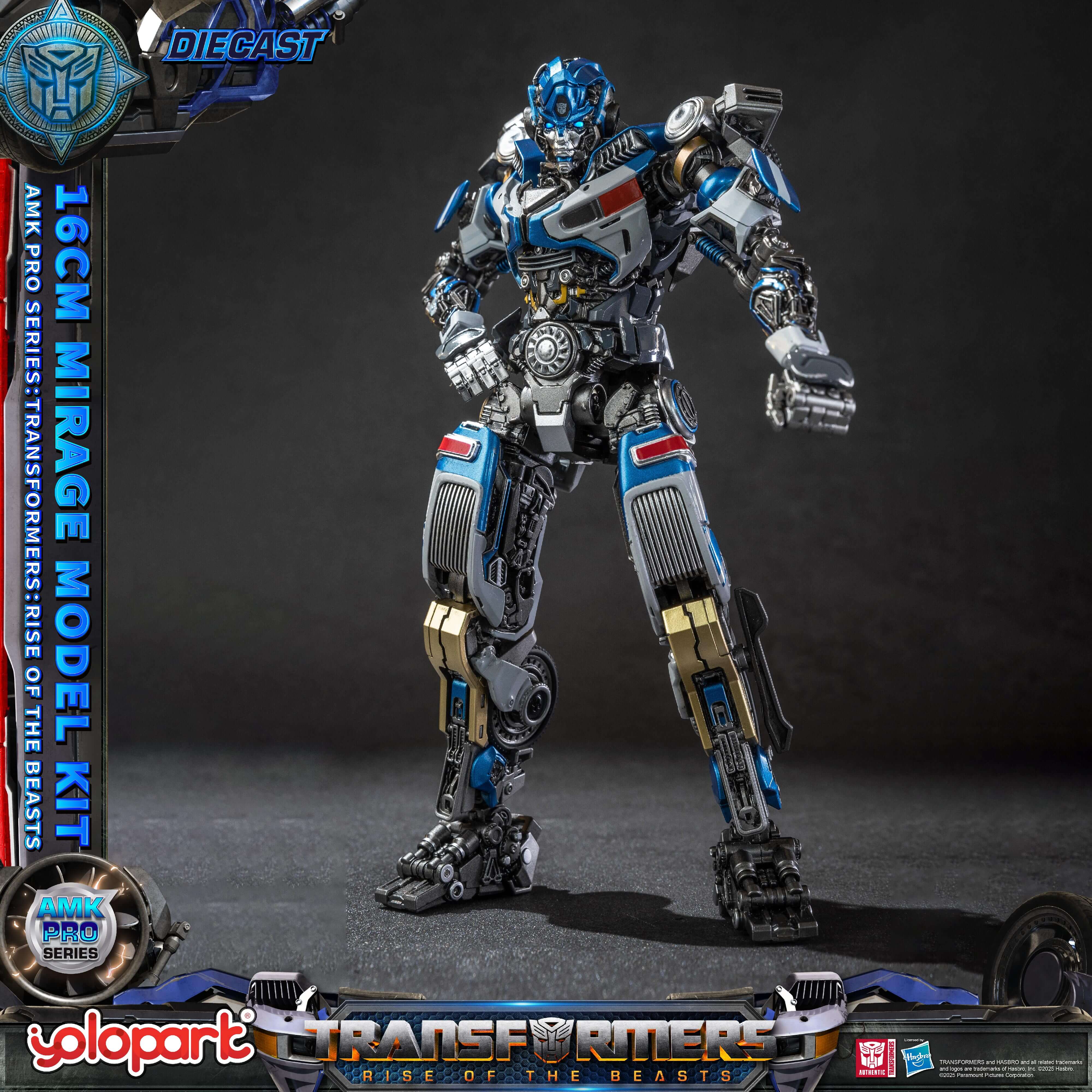 Transformers: Rise of the Beasts - 16cm Mirage Model Kit - AMK PRO Series - Yolopark