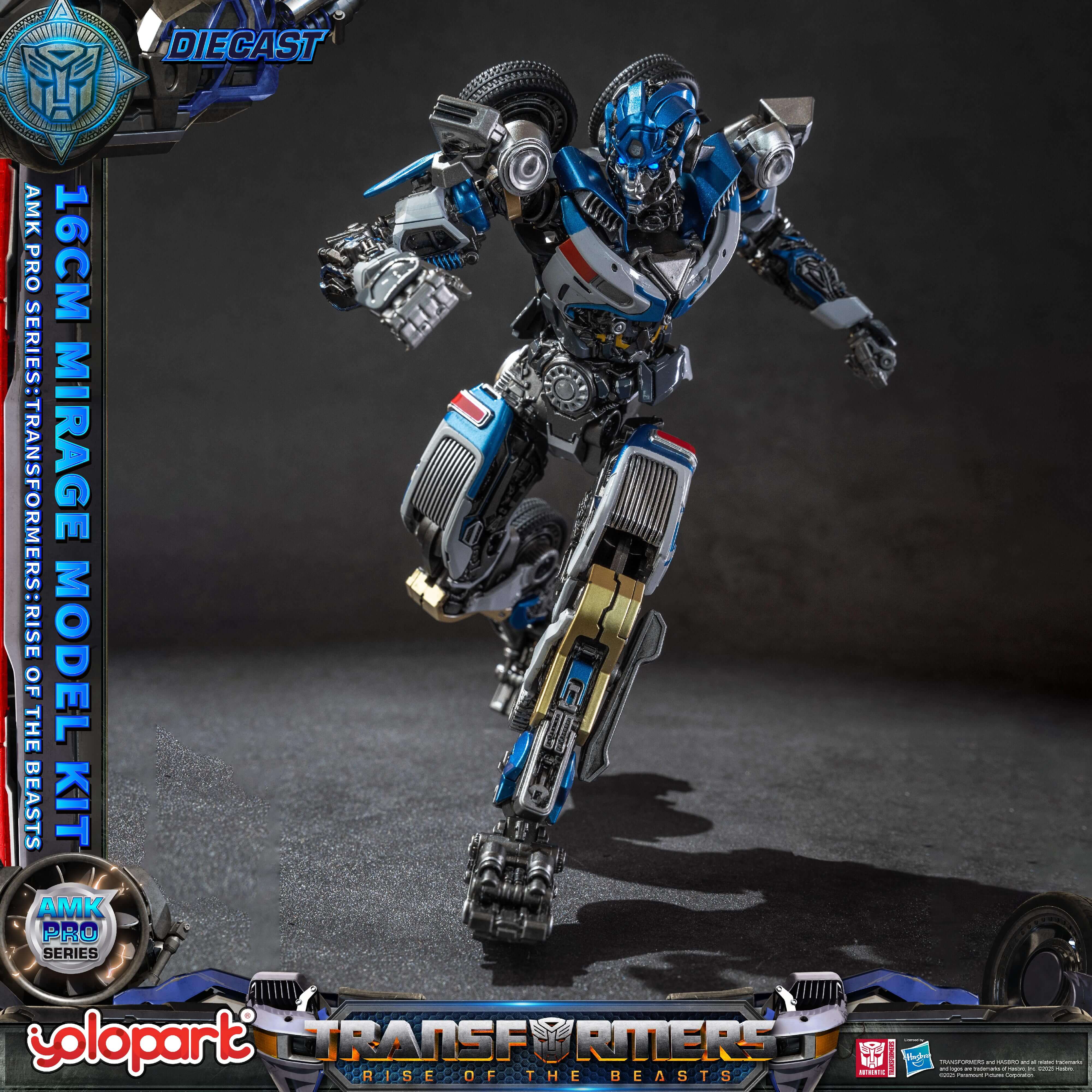 Transformers: Rise of the Beasts - 16cm Mirage Model Kit - AMK PRO Series - Yolopark