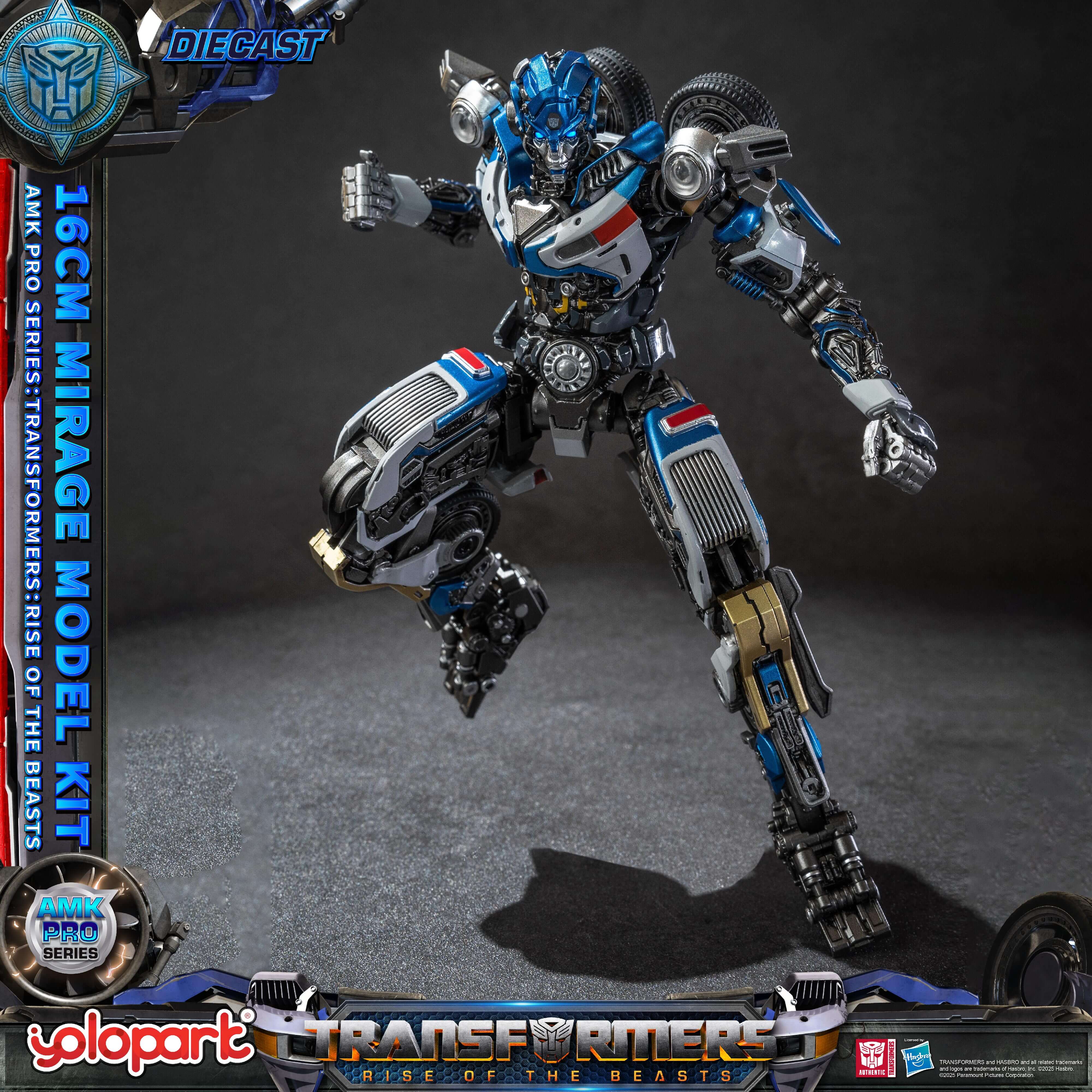 Transformers: Rise of the Beasts - 16cm Mirage Model Kit - AMK PRO Series - Yolopark