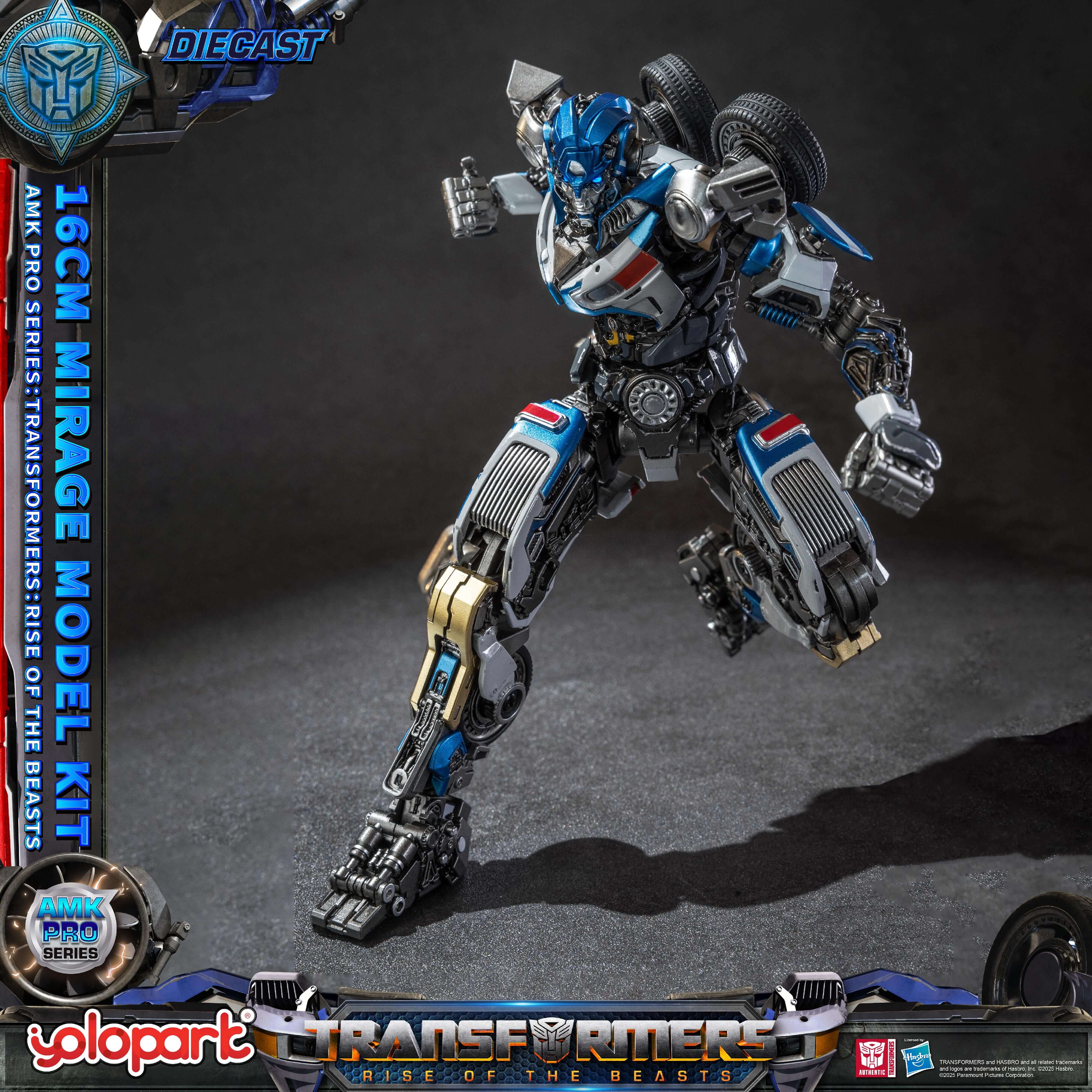 Transformers: Rise of the Beasts - 16cm Mirage Model Kit - AMK PRO Series - Yolopark