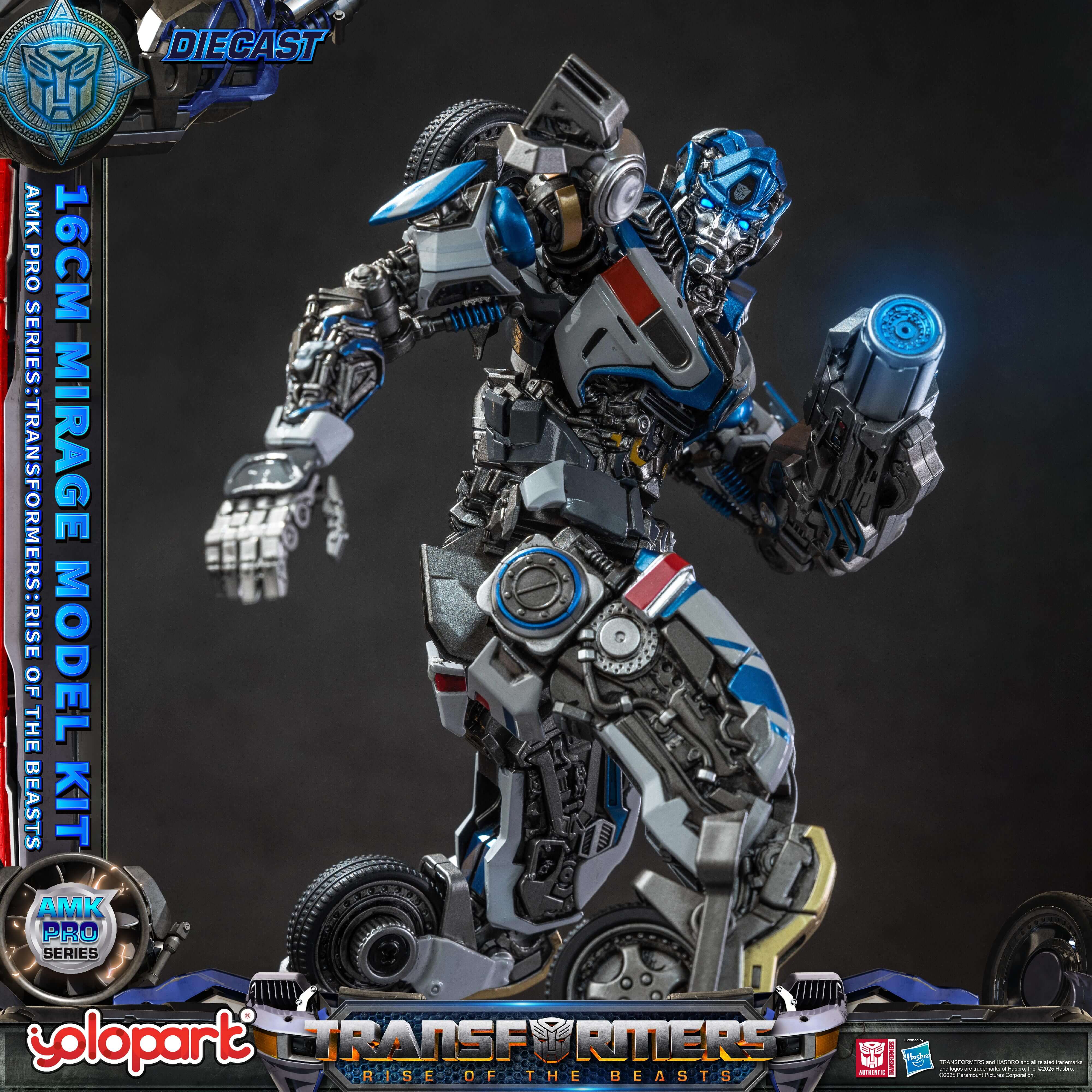 Transformers: Rise of the Beasts - 16cm Mirage Model Kit - AMK PRO Series - Yolopark