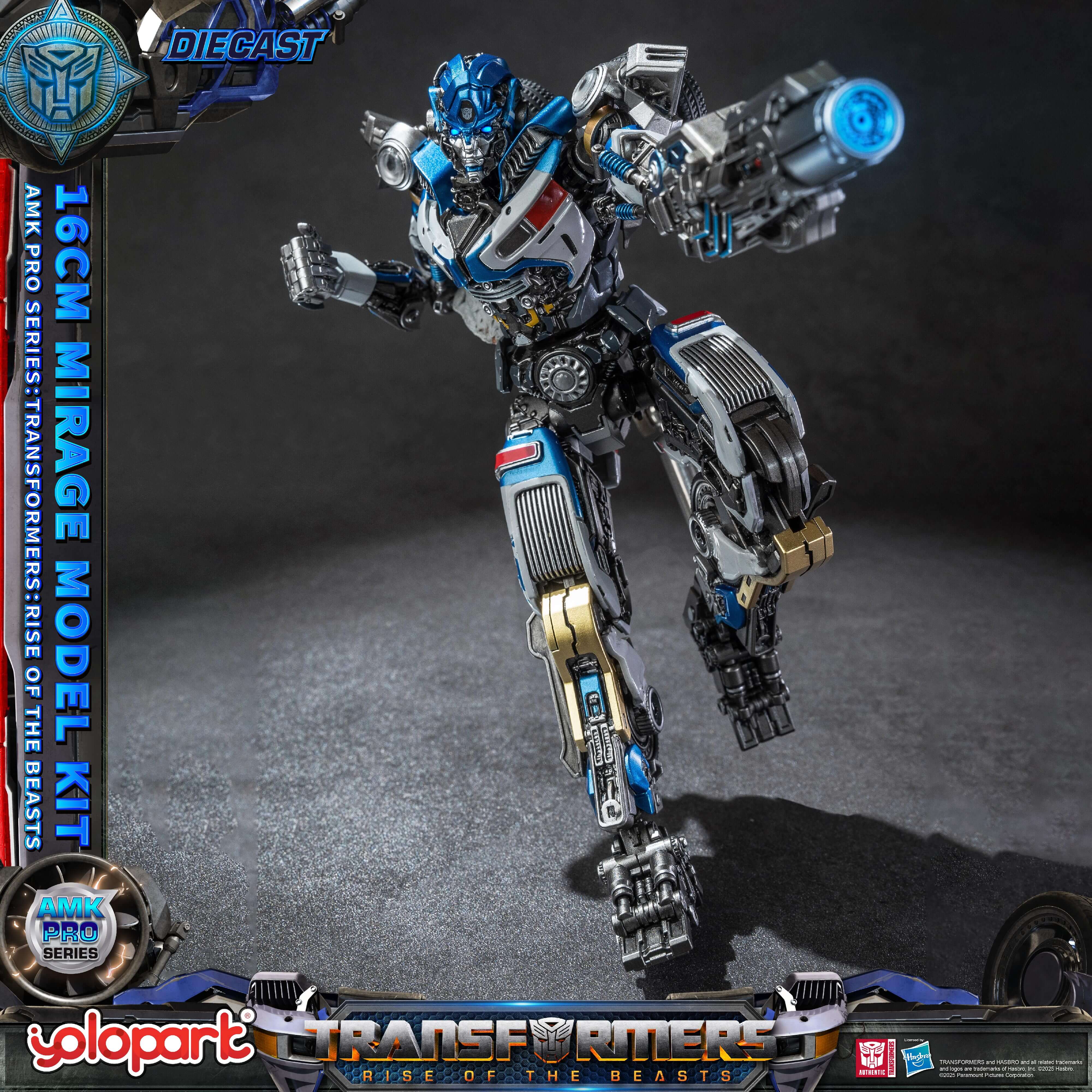 Transformers: Rise of the Beasts - 16cm Mirage Model Kit - AMK PRO Series - Yolopark