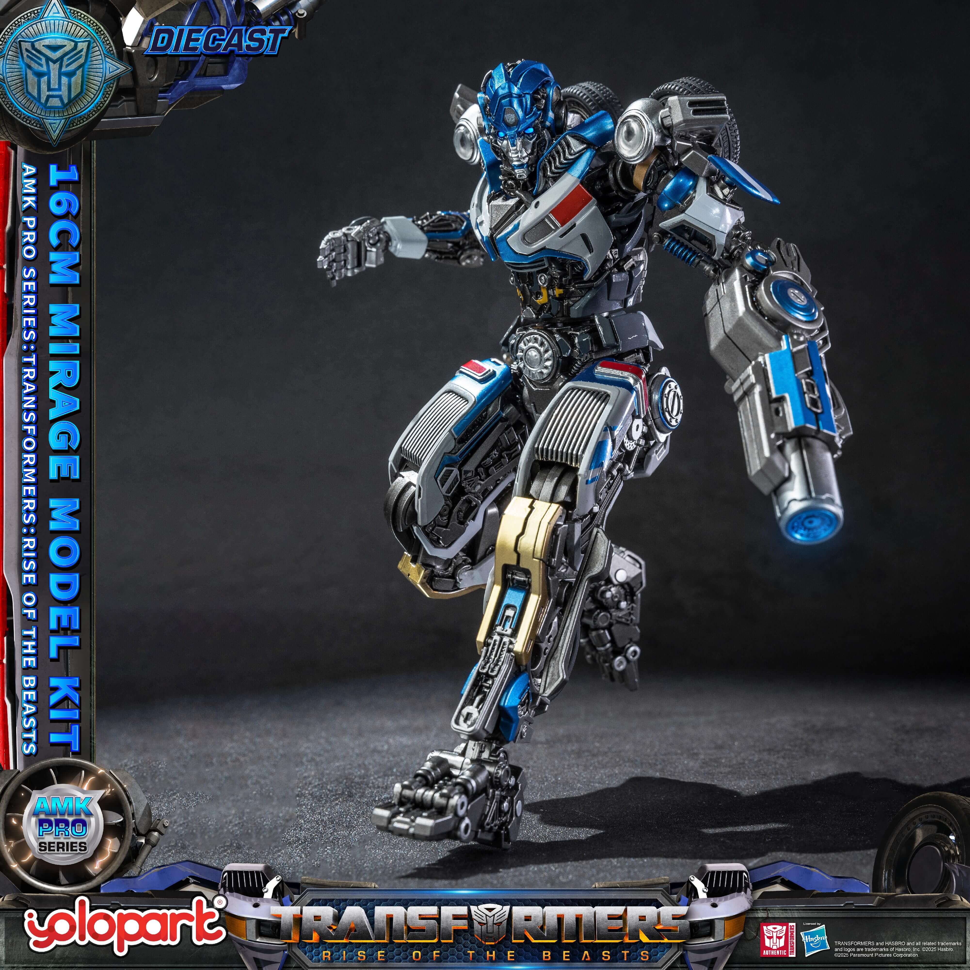 Transformers: Rise of the Beasts - 16cm Mirage Model Kit - AMK PRO Series - Yolopark