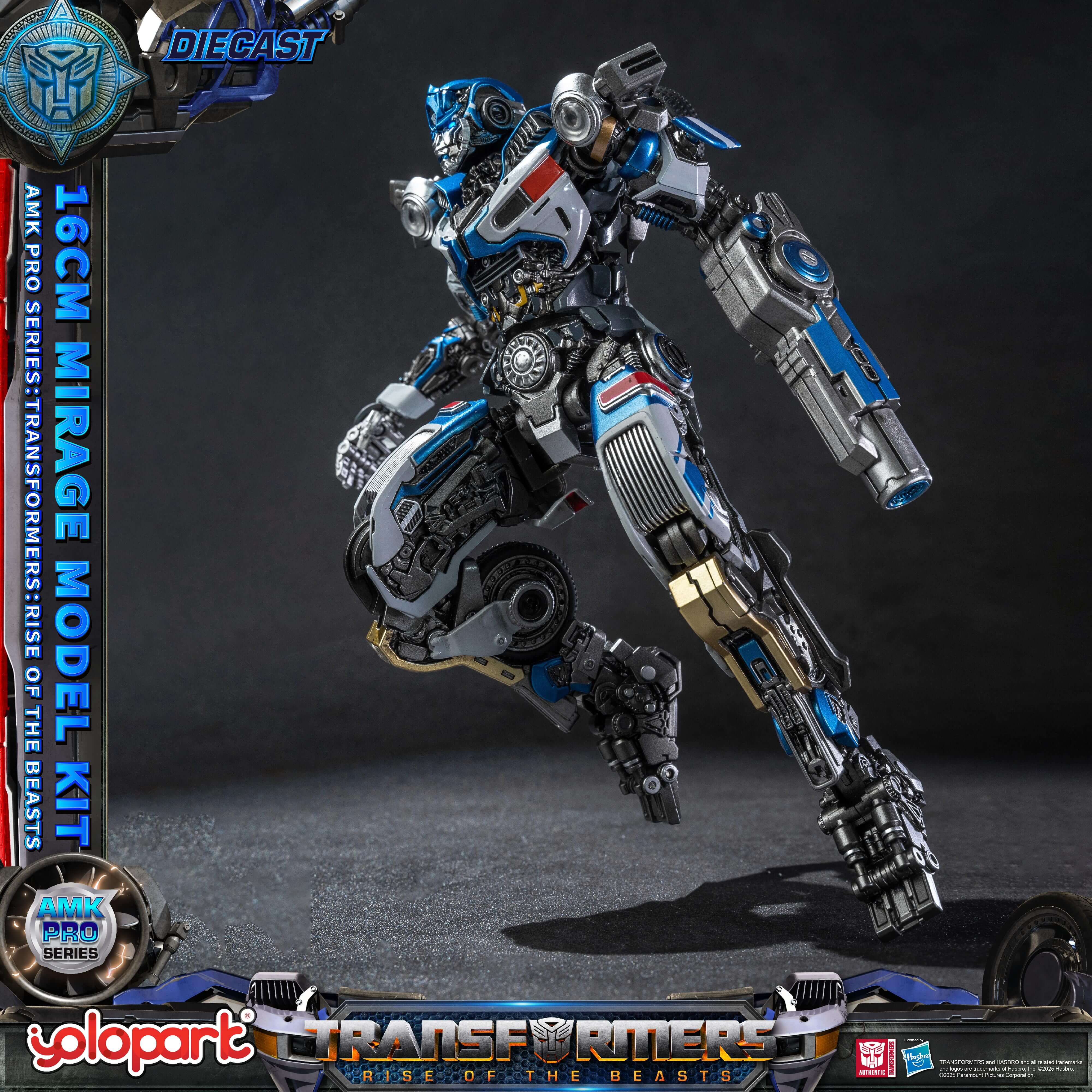 Transformers: Rise of the Beasts - 16cm Mirage Model Kit - AMK PRO Series - Yolopark