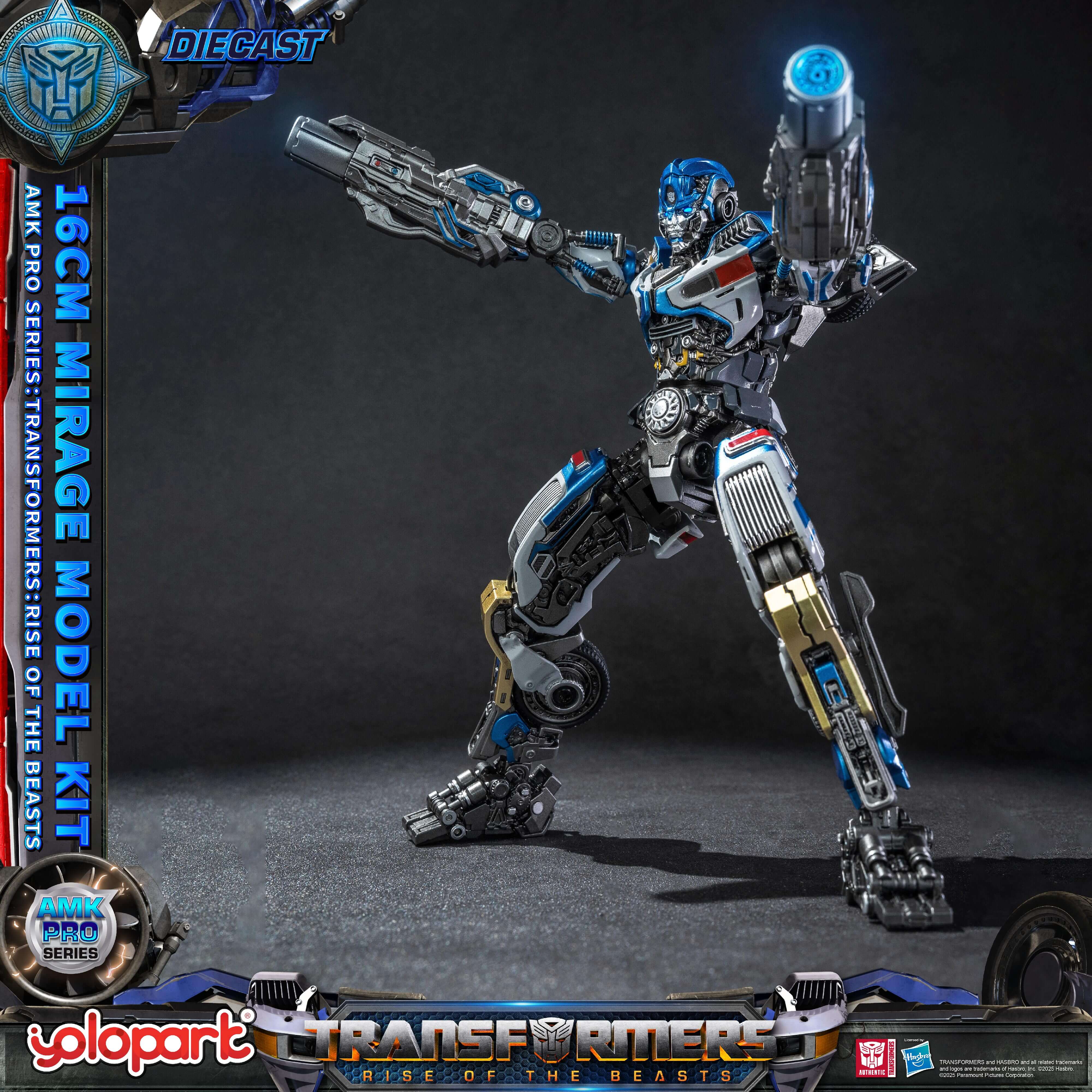 Transformers: Rise of the Beasts - 16cm Mirage Model Kit - AMK PRO Series - Yolopark