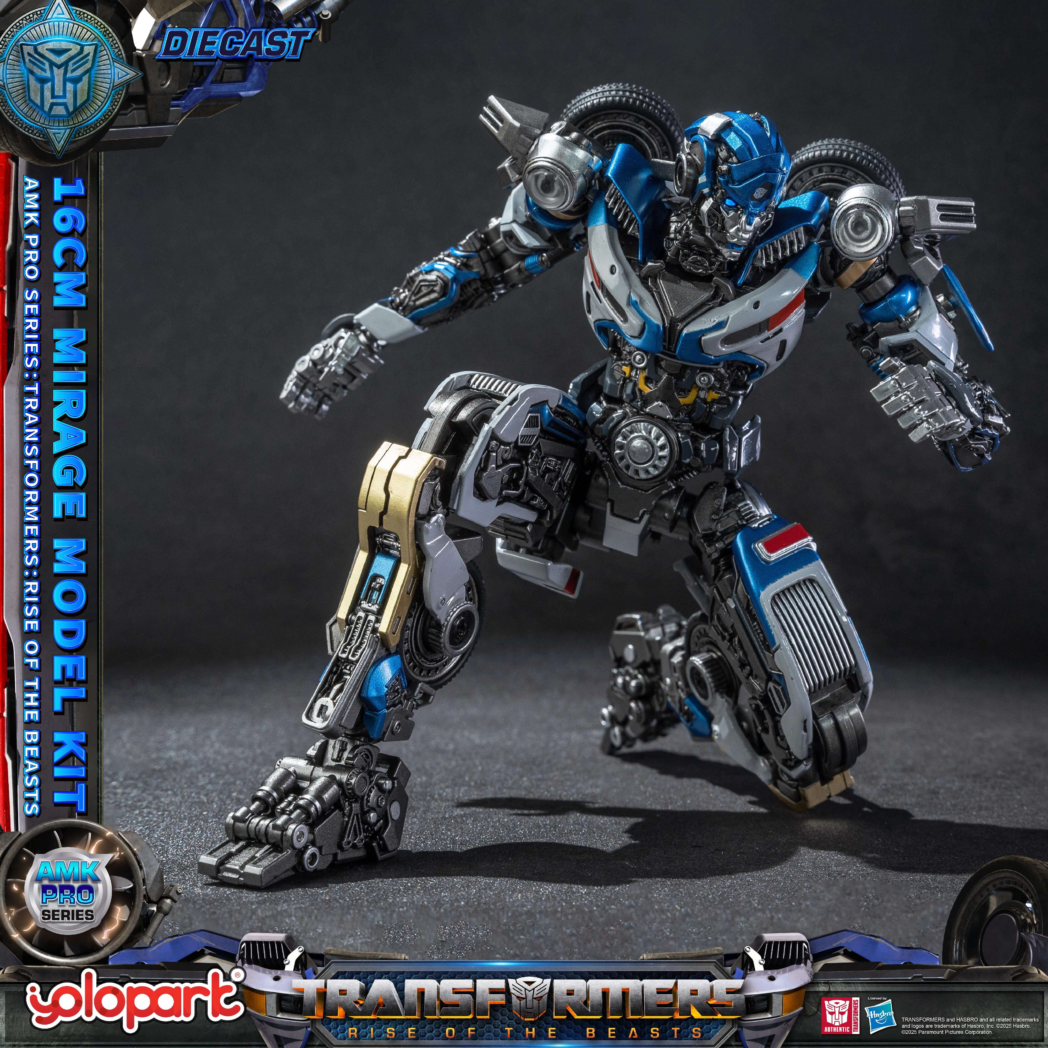 Transformers: Rise of the Beasts - 16cm Mirage Model Kit - AMK PRO Series - Yolopark