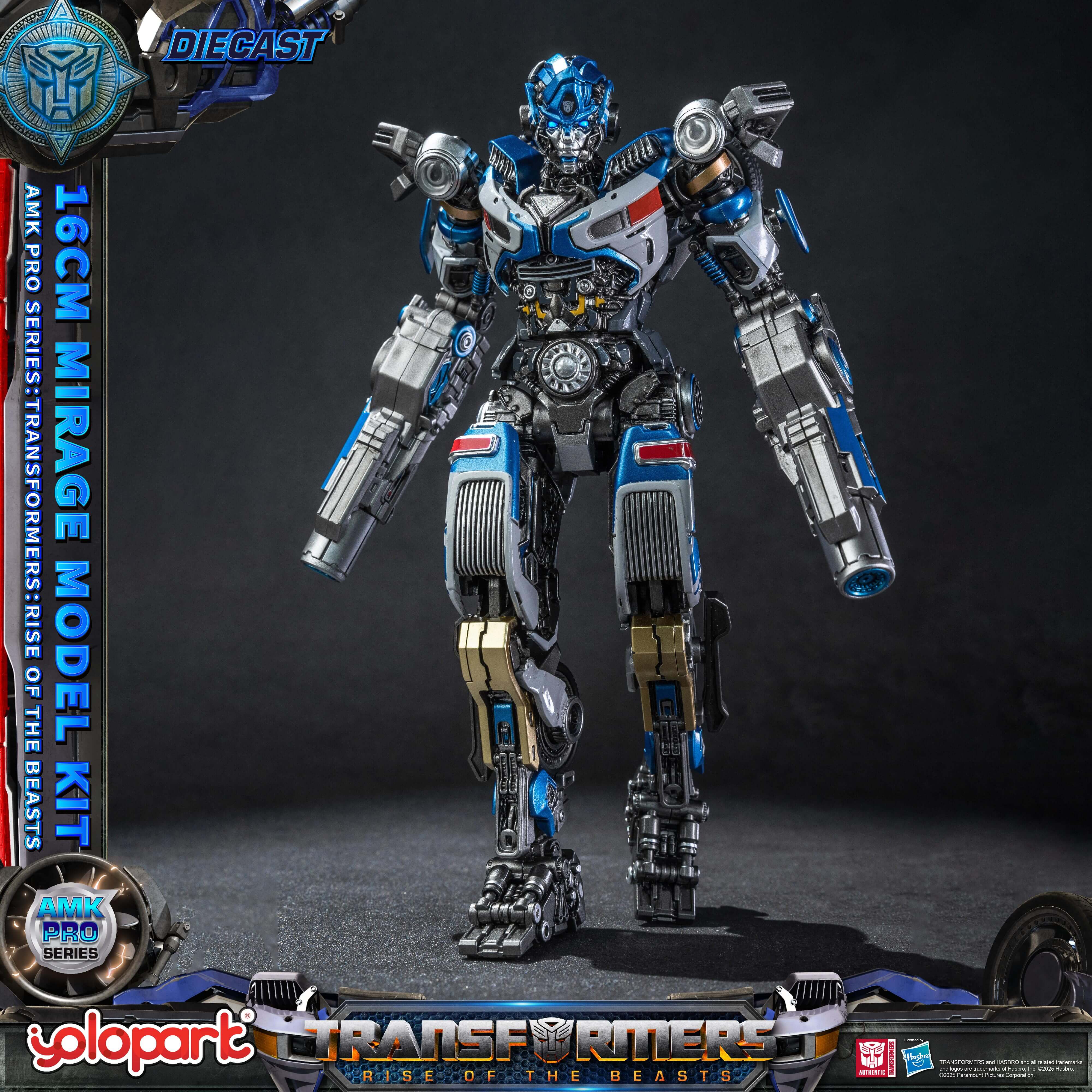 Transformers: Rise of the Beasts - 16cm Mirage Model Kit - AMK PRO Series - Yolopark