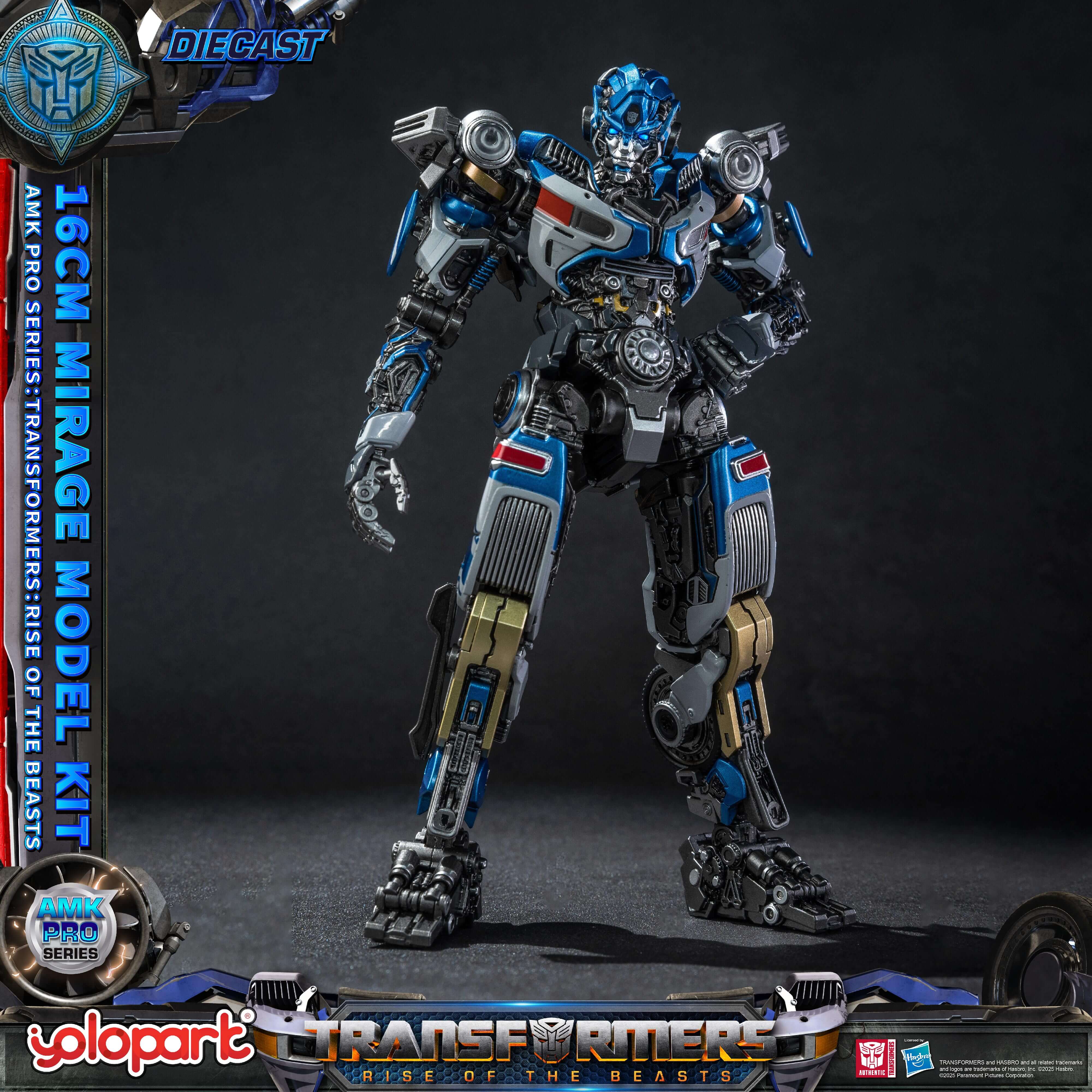 Transformers: Rise of the Beasts - 16cm Mirage Model Kit - AMK PRO Series