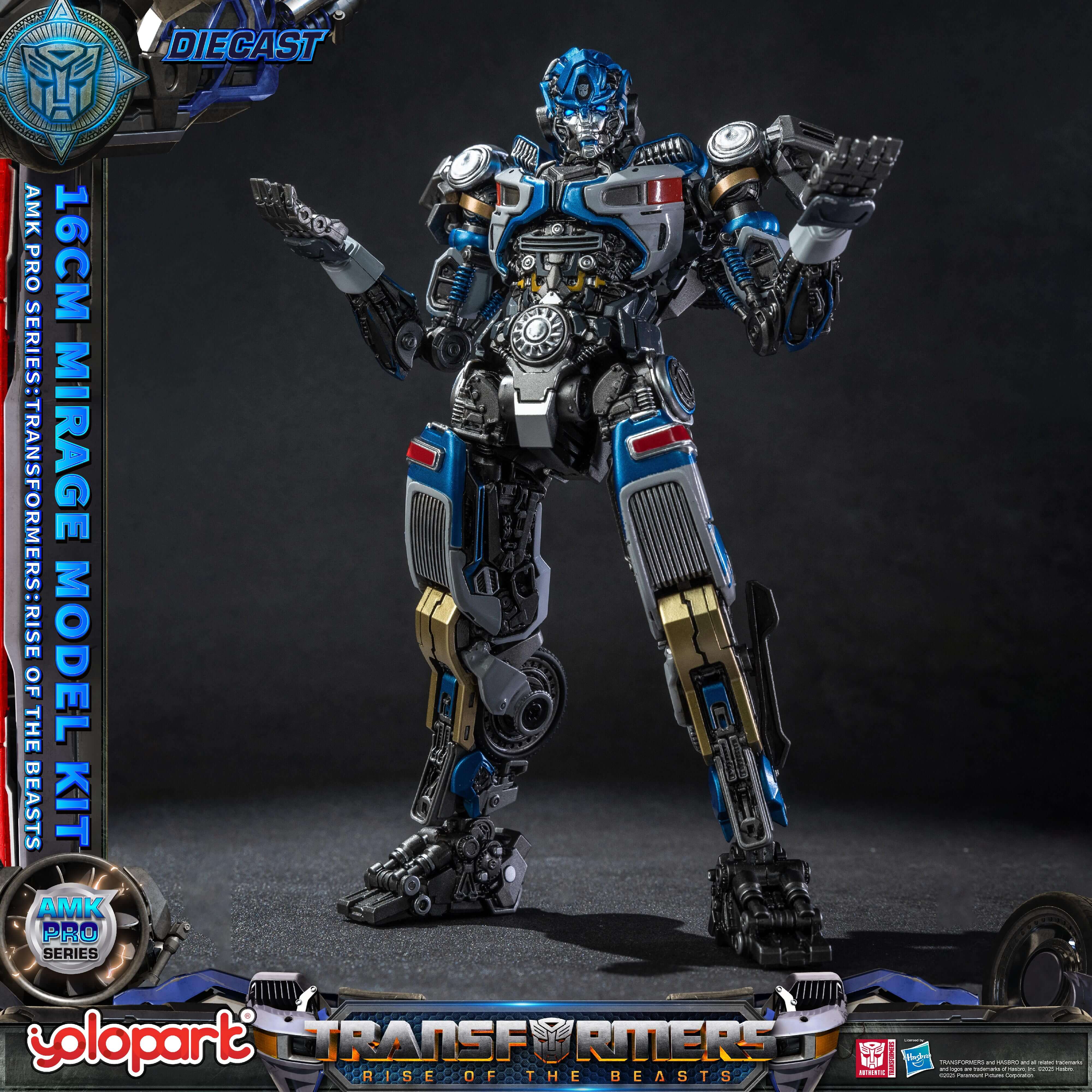 Transformers: Rise of the Beasts - 16cm Mirage Model Kit - AMK PRO Series - Yolopark