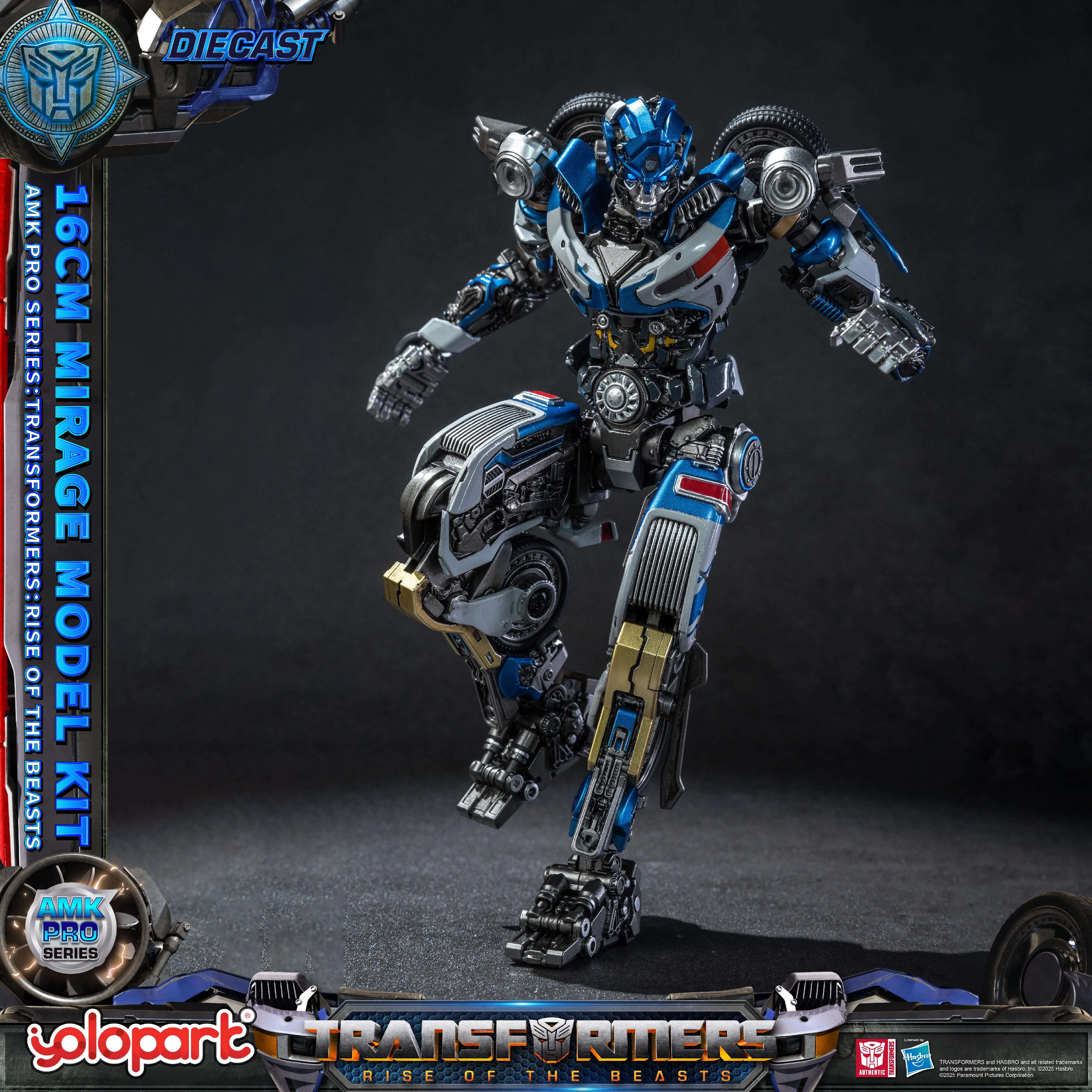 Transformers: Rise of the Beasts - 16cm Mirage Model Kit - AMK PRO Series - Yolopark