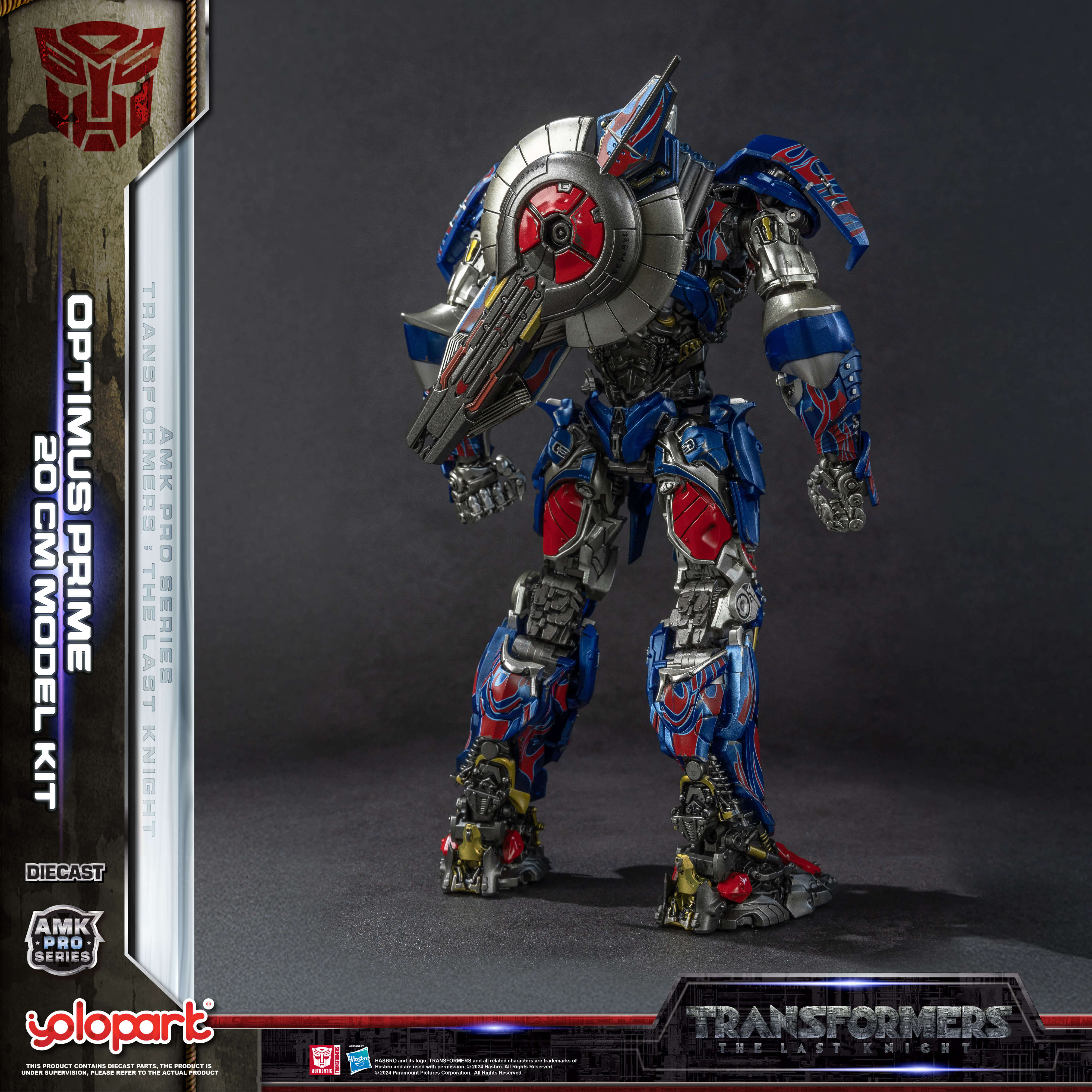 Transformers The Last Knight - 20cm Optimus Prime Model Kit - AMK PRO Series