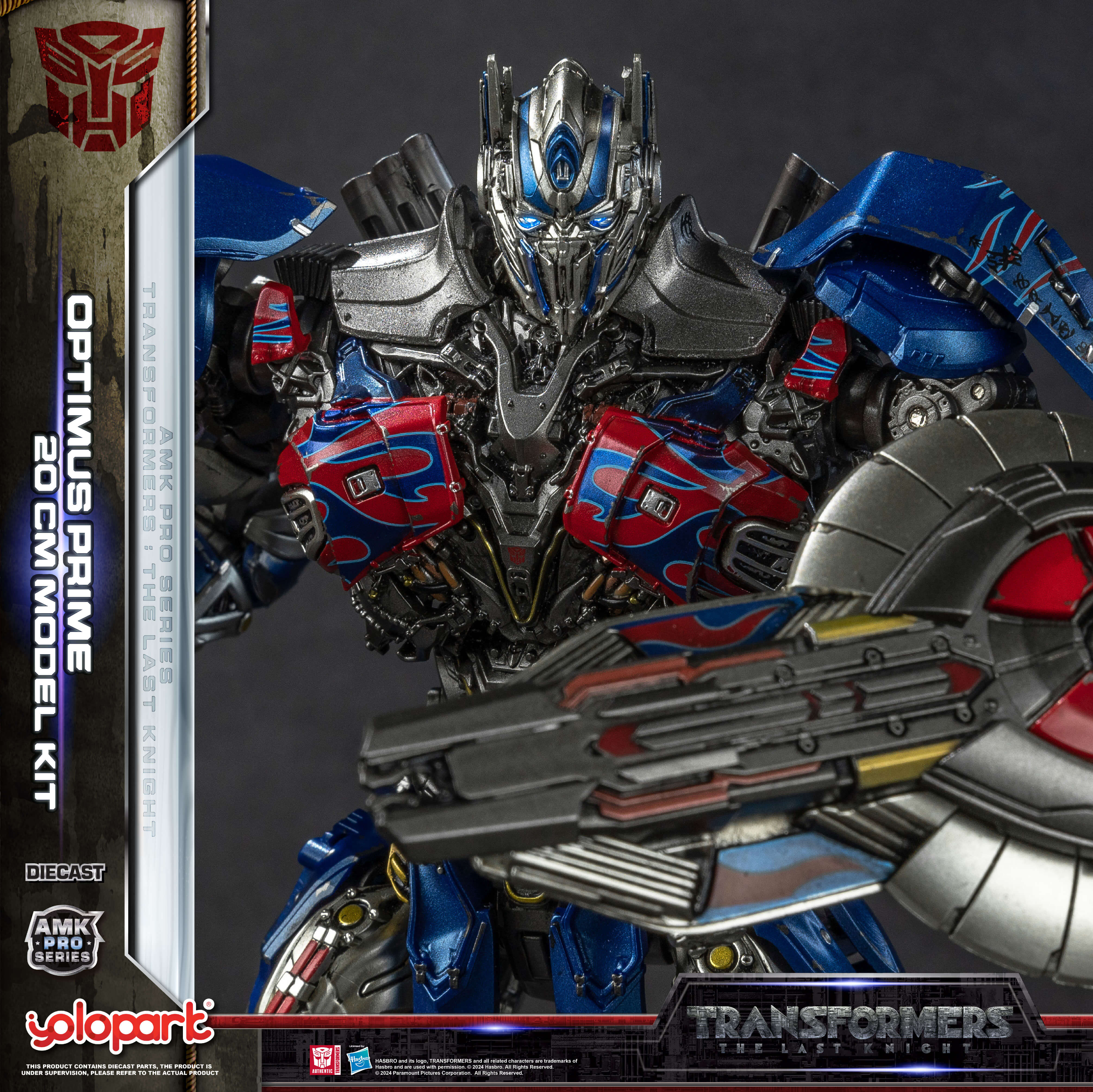 Transformers The Last Knight - 20cm Optimus Prime Model Kit - AMK PRO Series