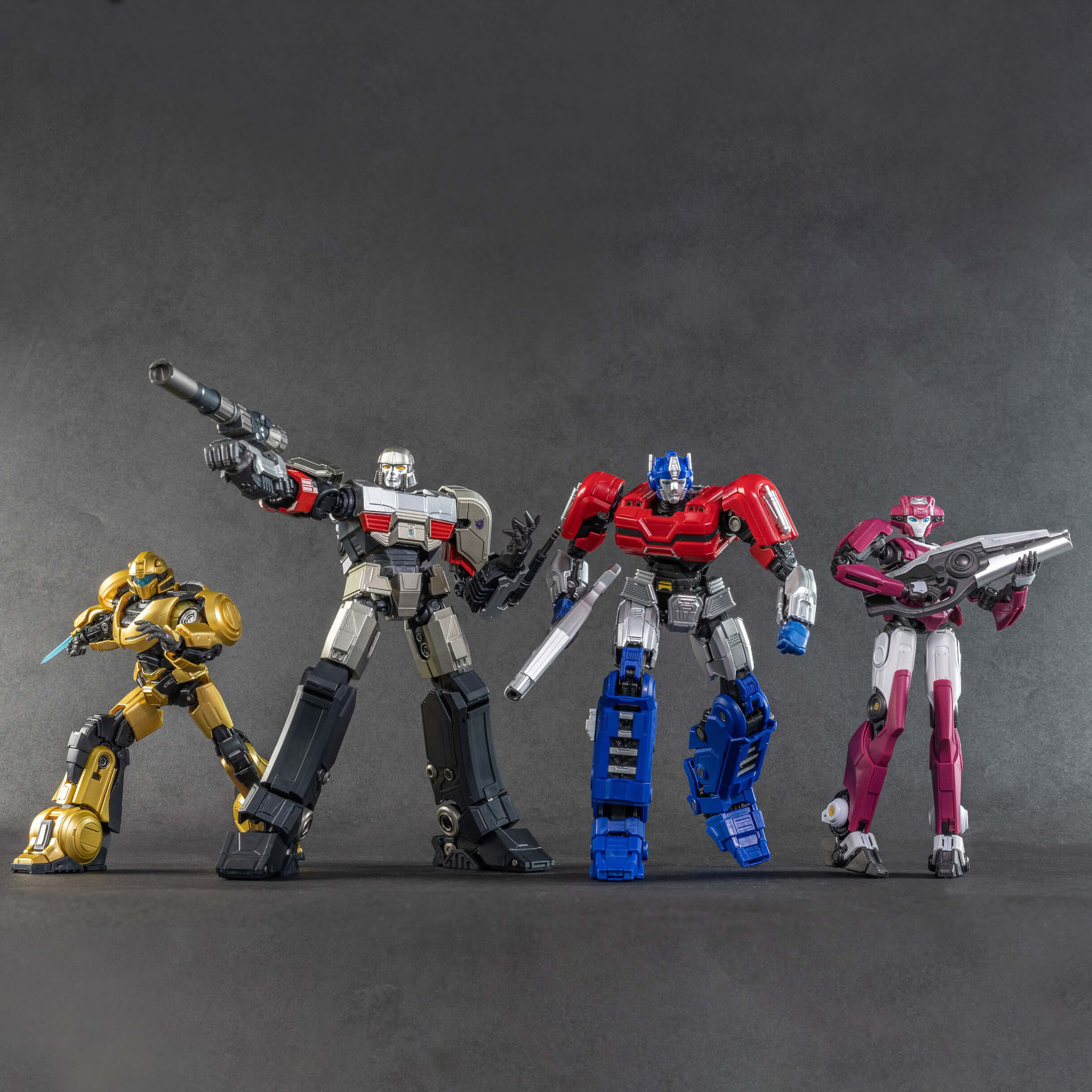 yolopark AMK トランスフォーマーone 4体セット Transformers ONE - Cog-Less Mode 4-Pack Pre-assembled Toy