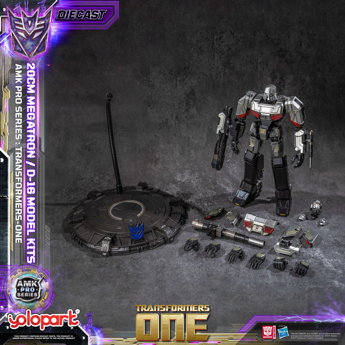 Transformers ONE - Final Form Megatron/D-16 Model Kit - AMK PRO Series