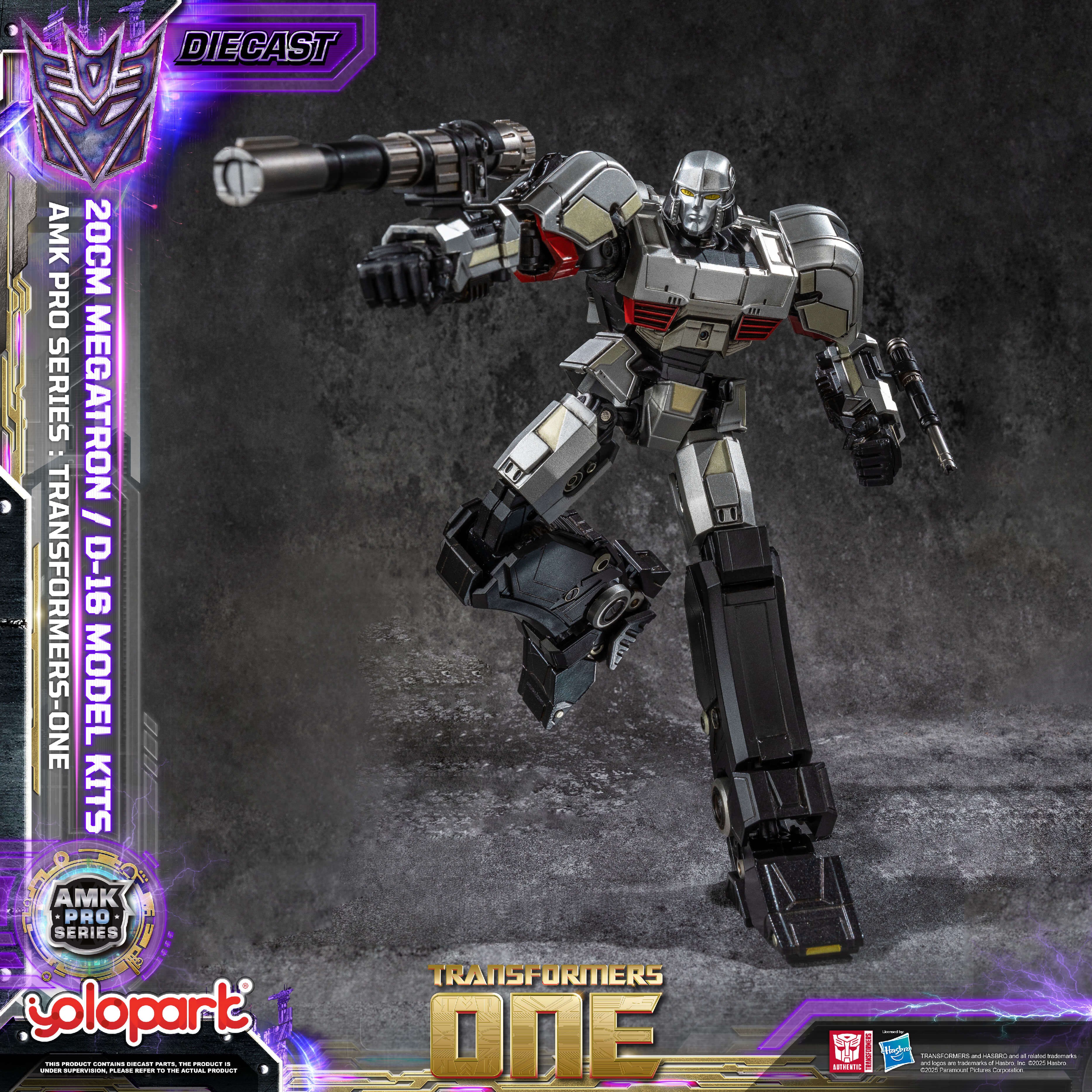 Transformers ONE - Final Form Megatron/D-16 Model Kit - AMK PRO Series