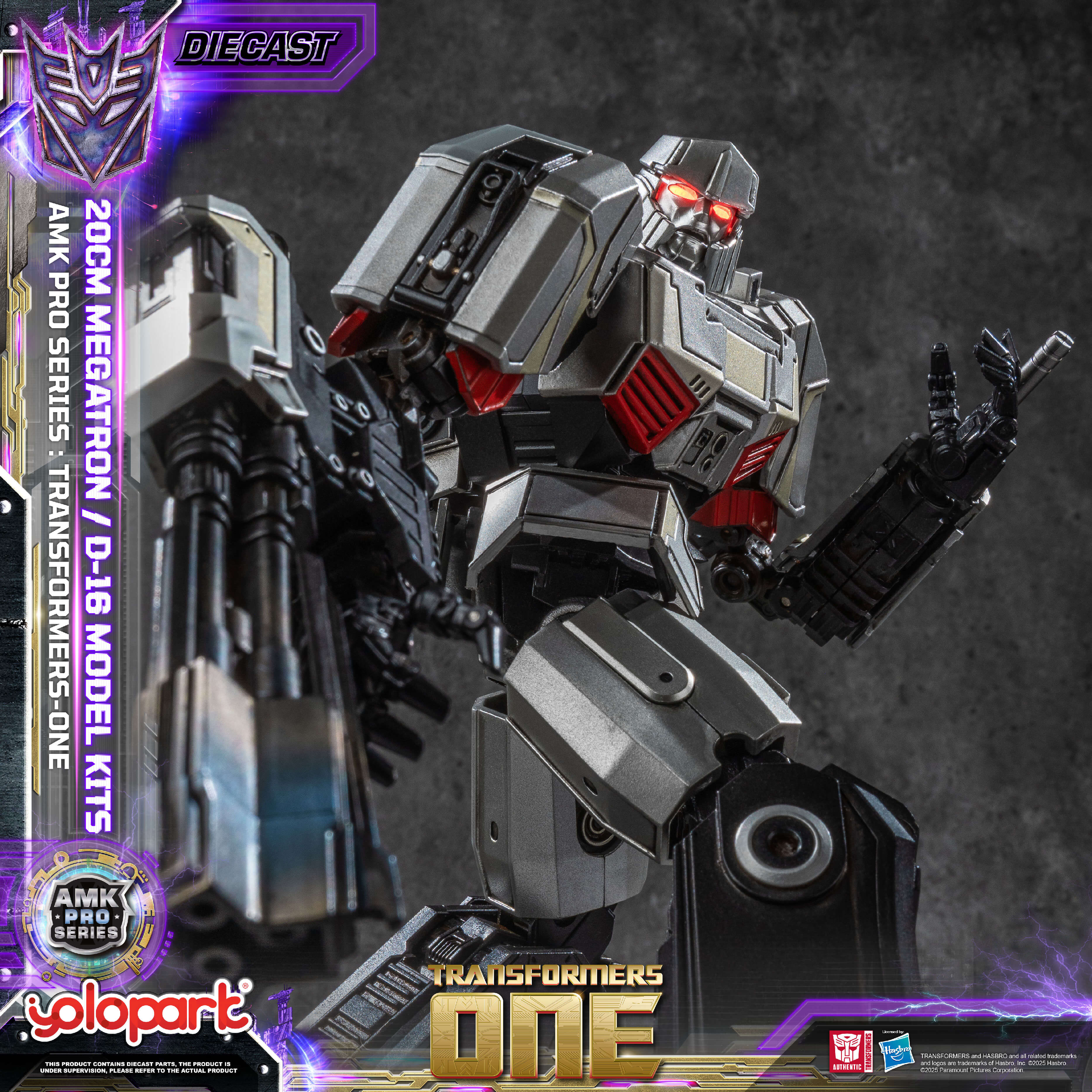 Transformers ONE - Final Form Megatron/D-16 Model Kit - AMK PRO Series