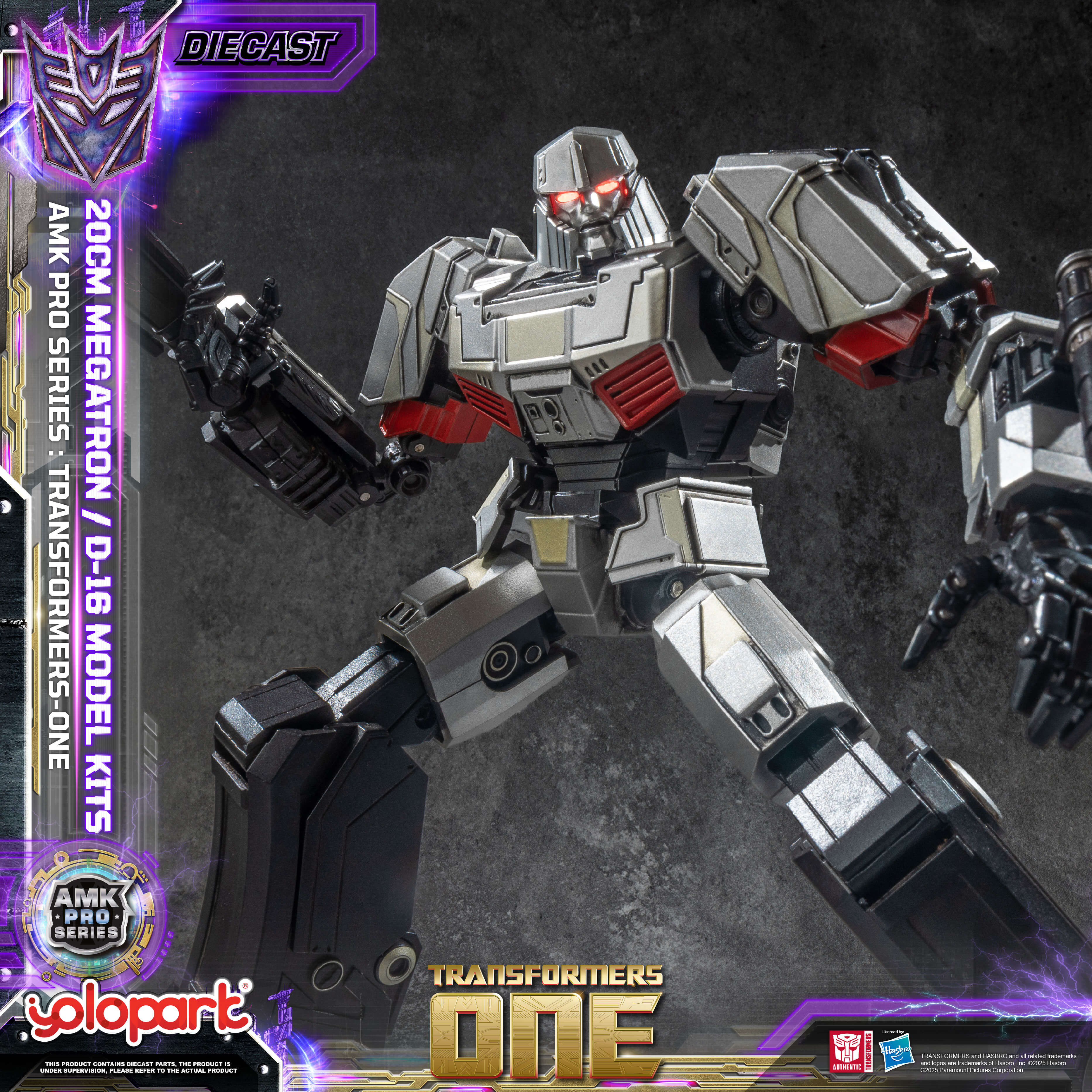 Transformers ONE - Final Form Megatron/D-16 Model Kit - AMK PRO Series