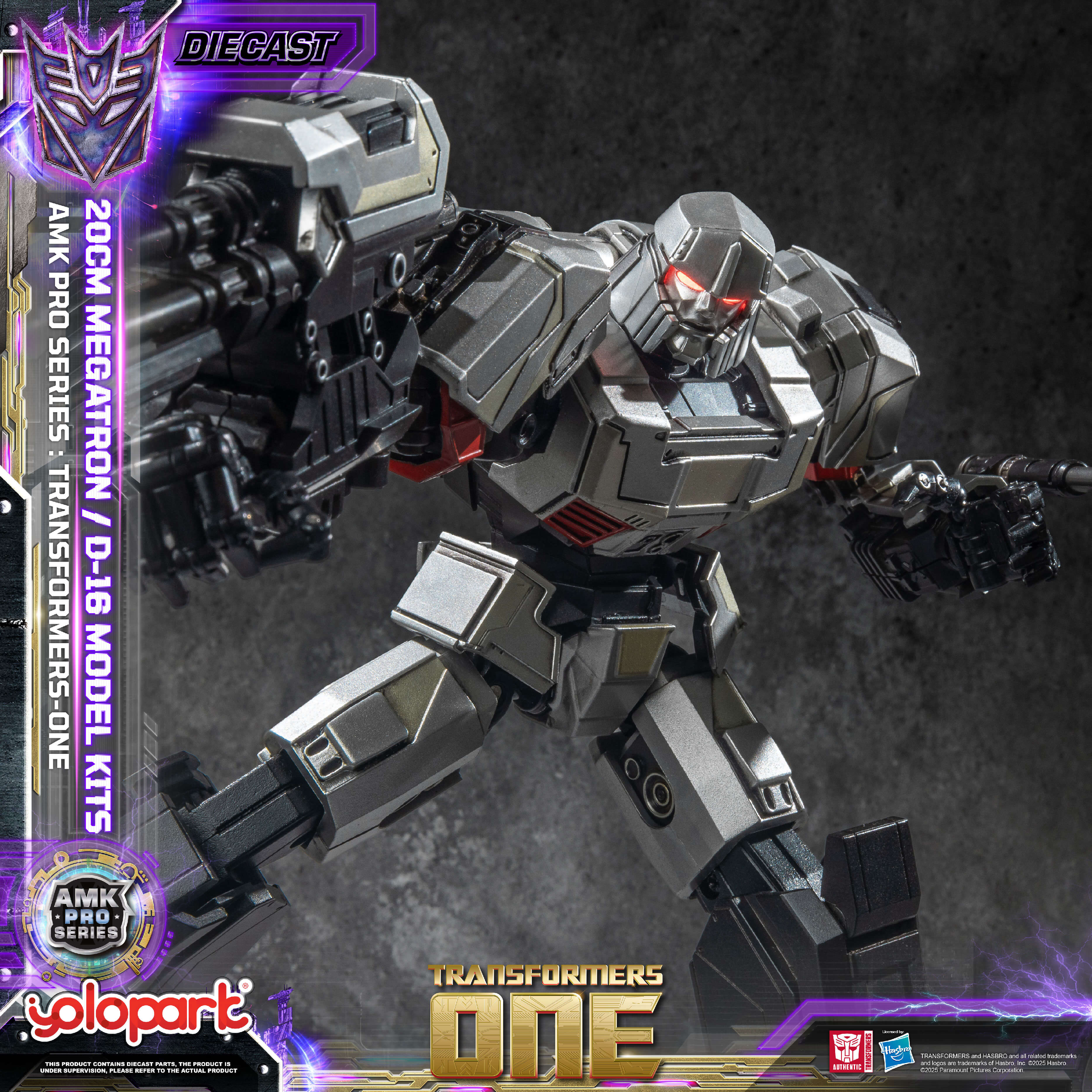 Transformers ONE - Final Form Megatron/D-16 Model Kit - AMK PRO Series
