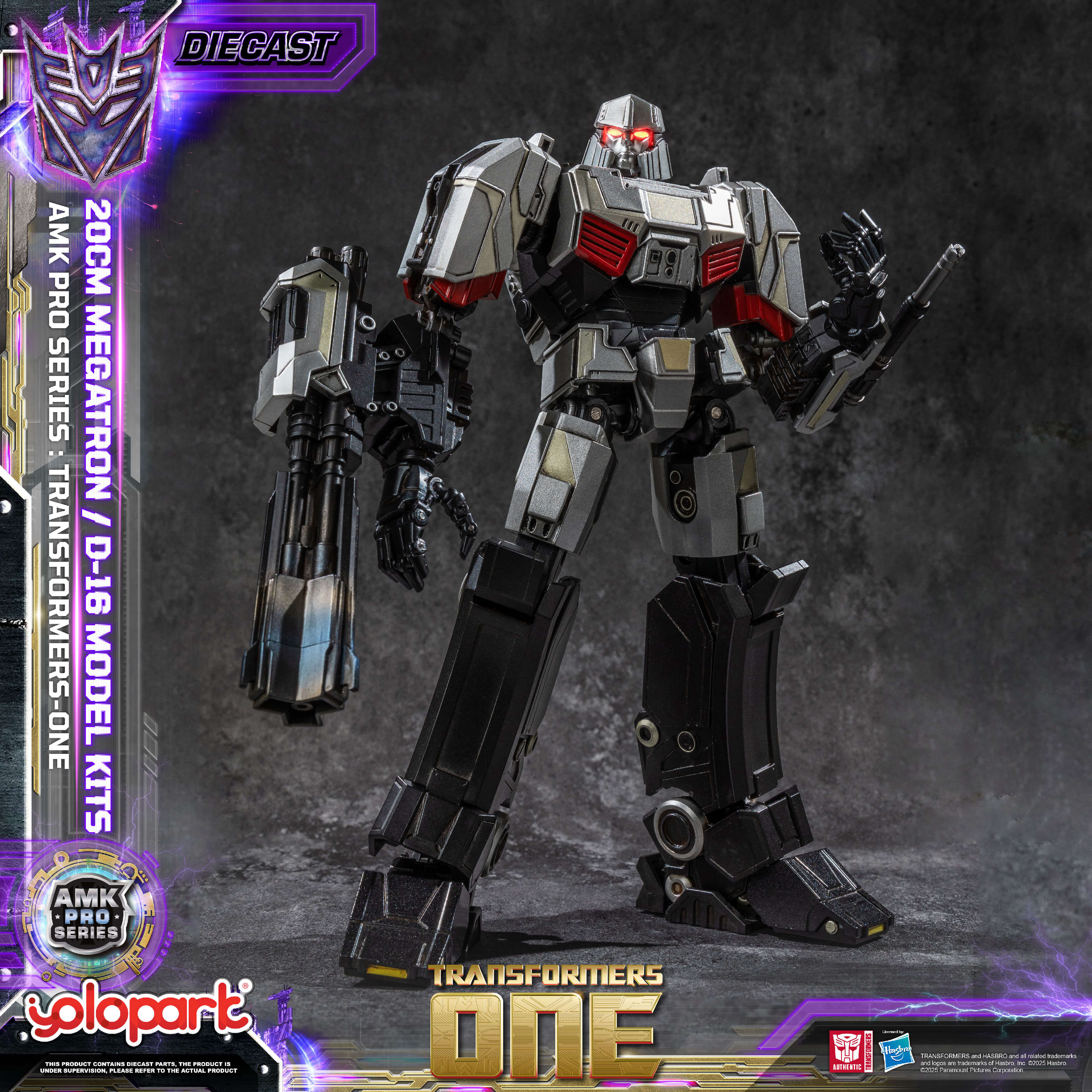 Transformers ONE - Final Form Megatron/D-16 Model Kit - AMK PRO Series