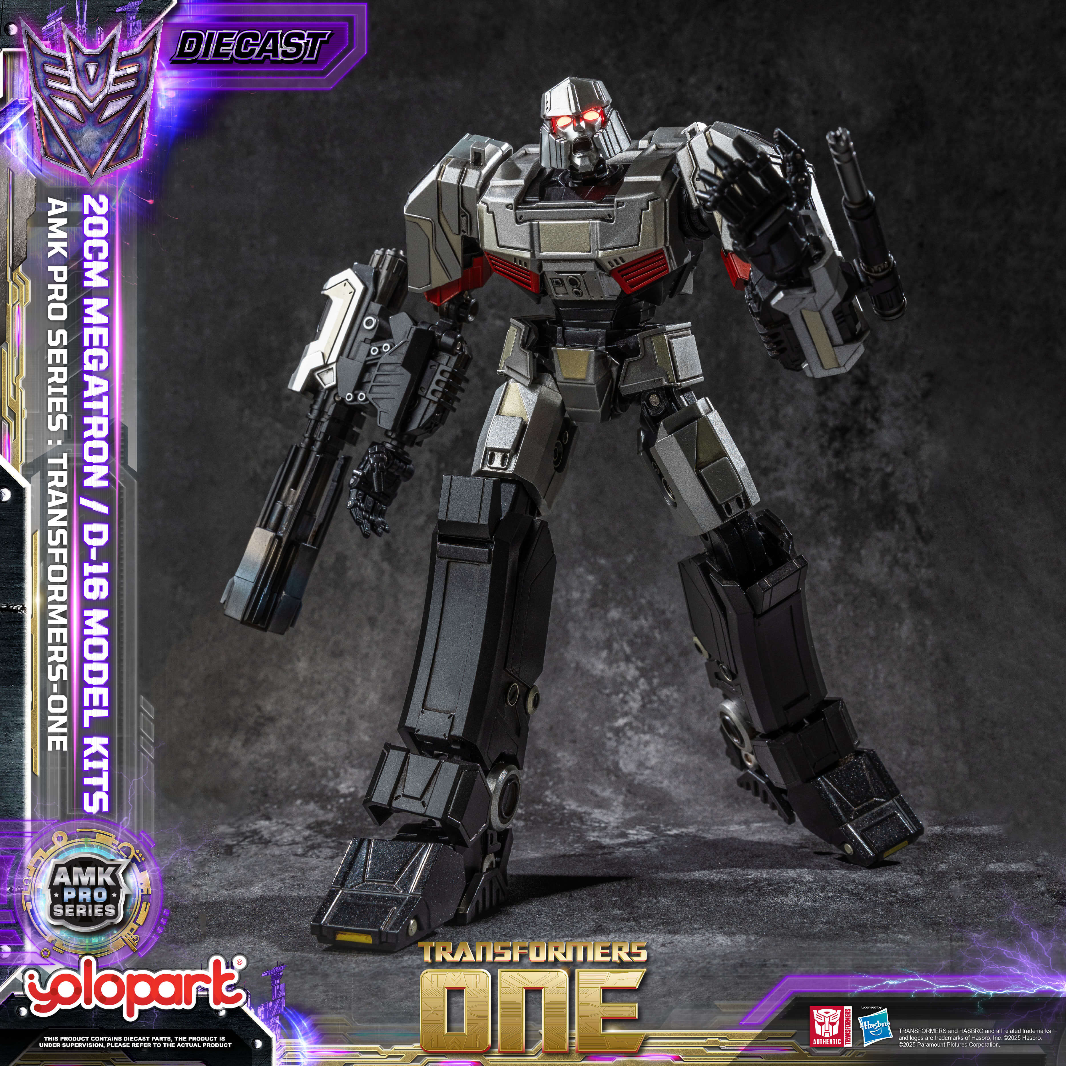 Transformers ONE - Final Form Megatron/D-16 Model Kit - AMK PRO Series