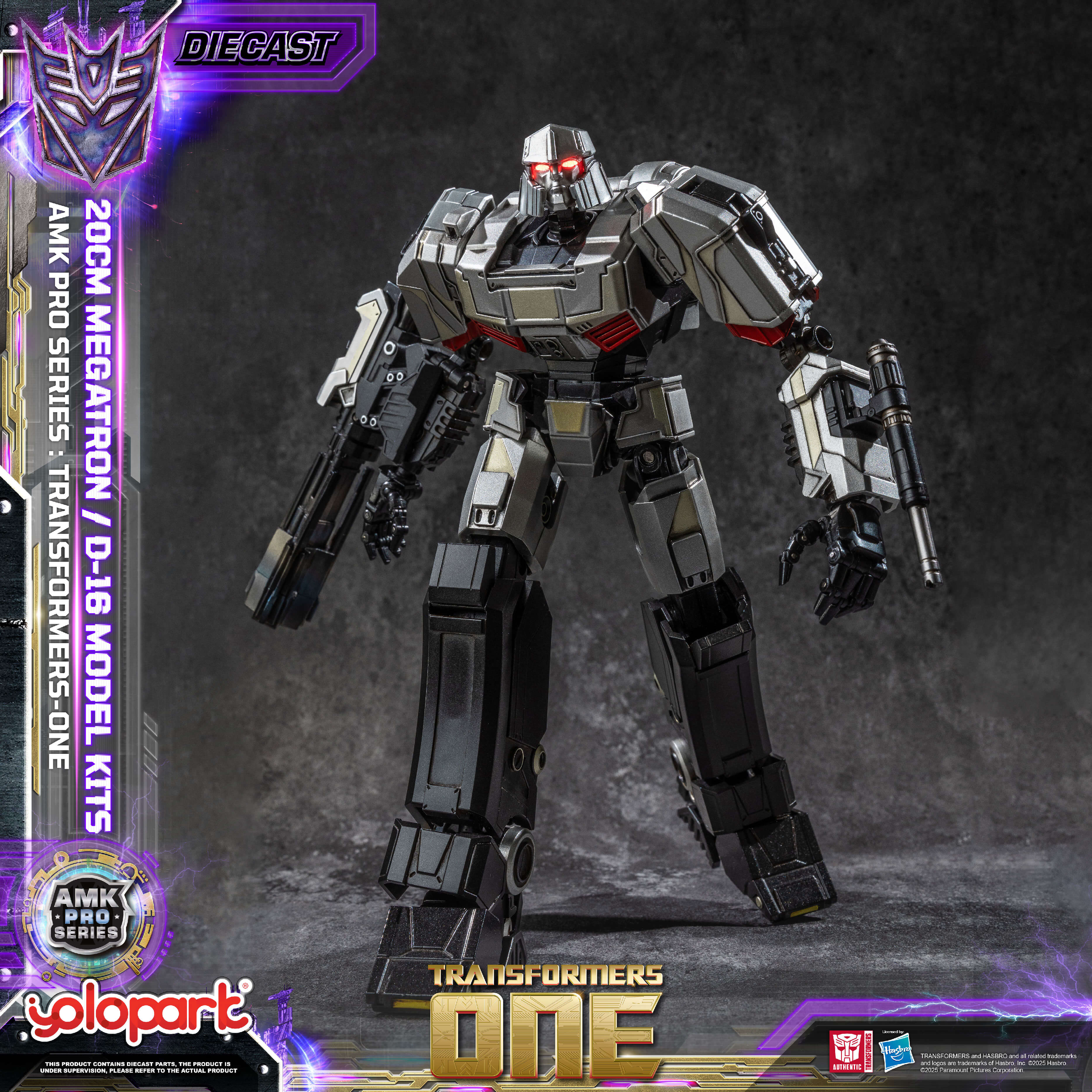 Transformers ONE - Final Form Megatron/D-16 Model Kit - AMK PRO Series
